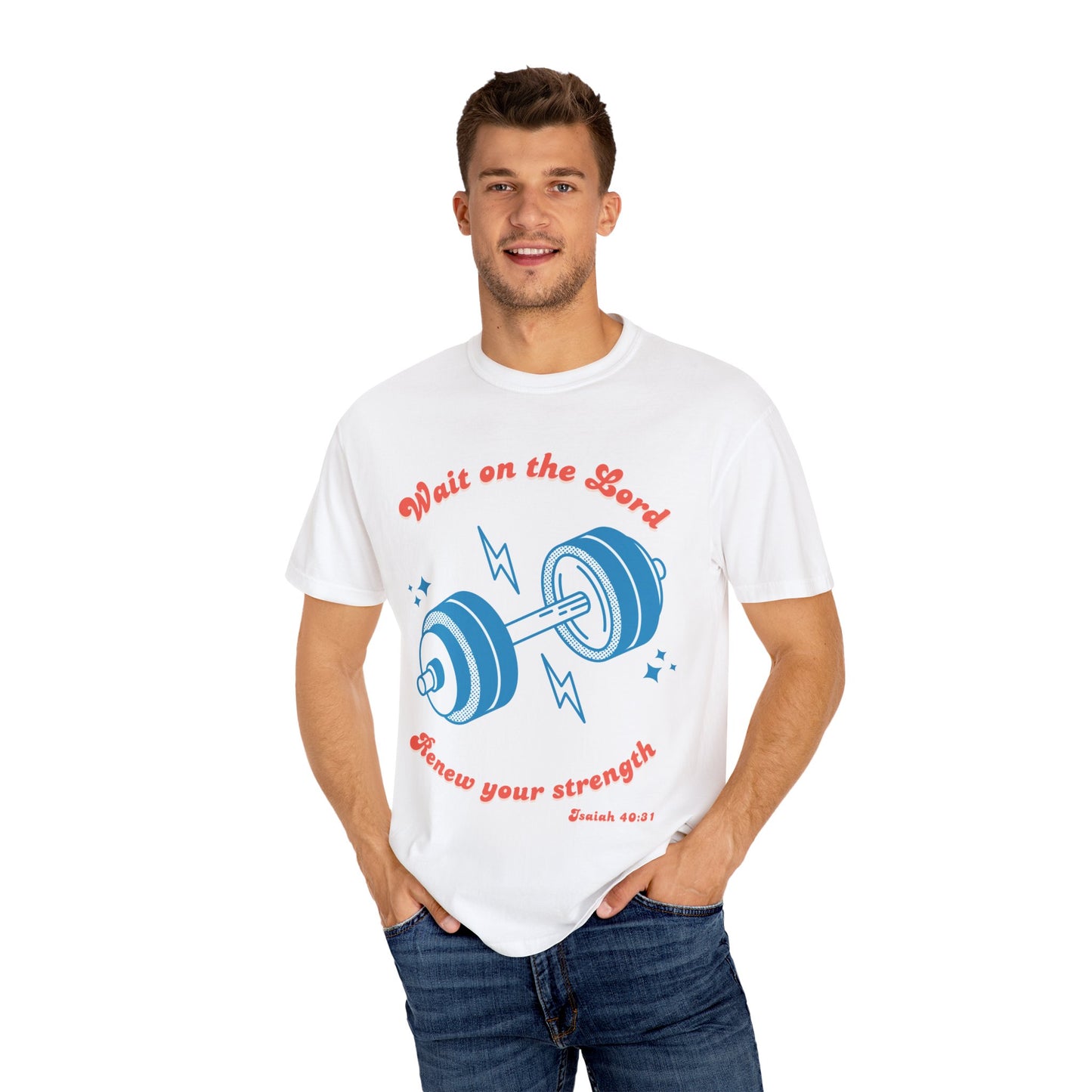 Wait on the Lord Renew your Strength unisex t-shirt