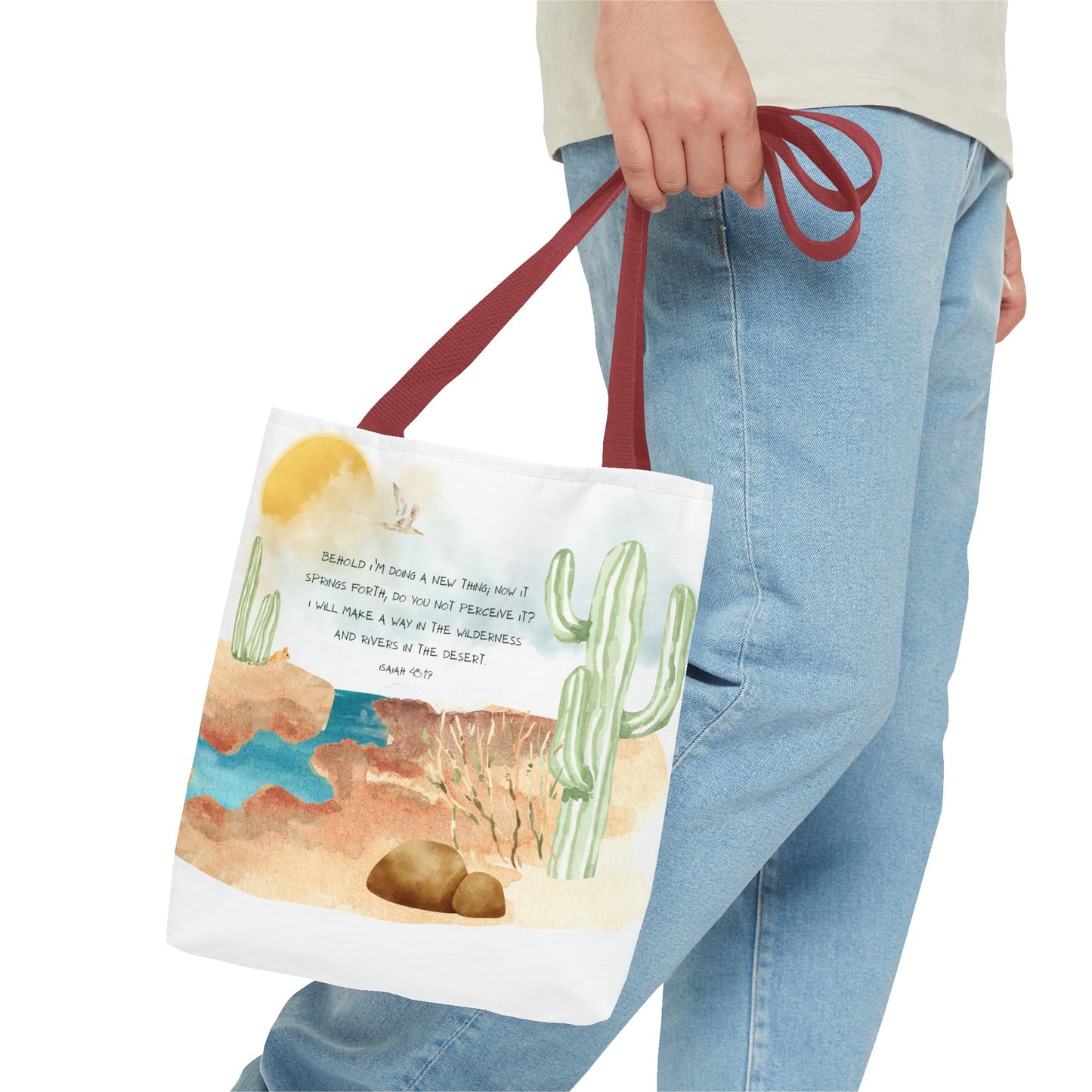 Isaiah 43:19 Tote Bag