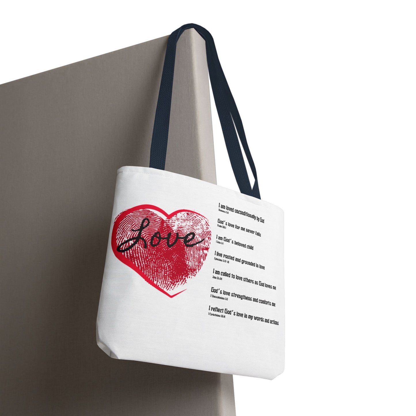 Love Affirmations Tote Bag