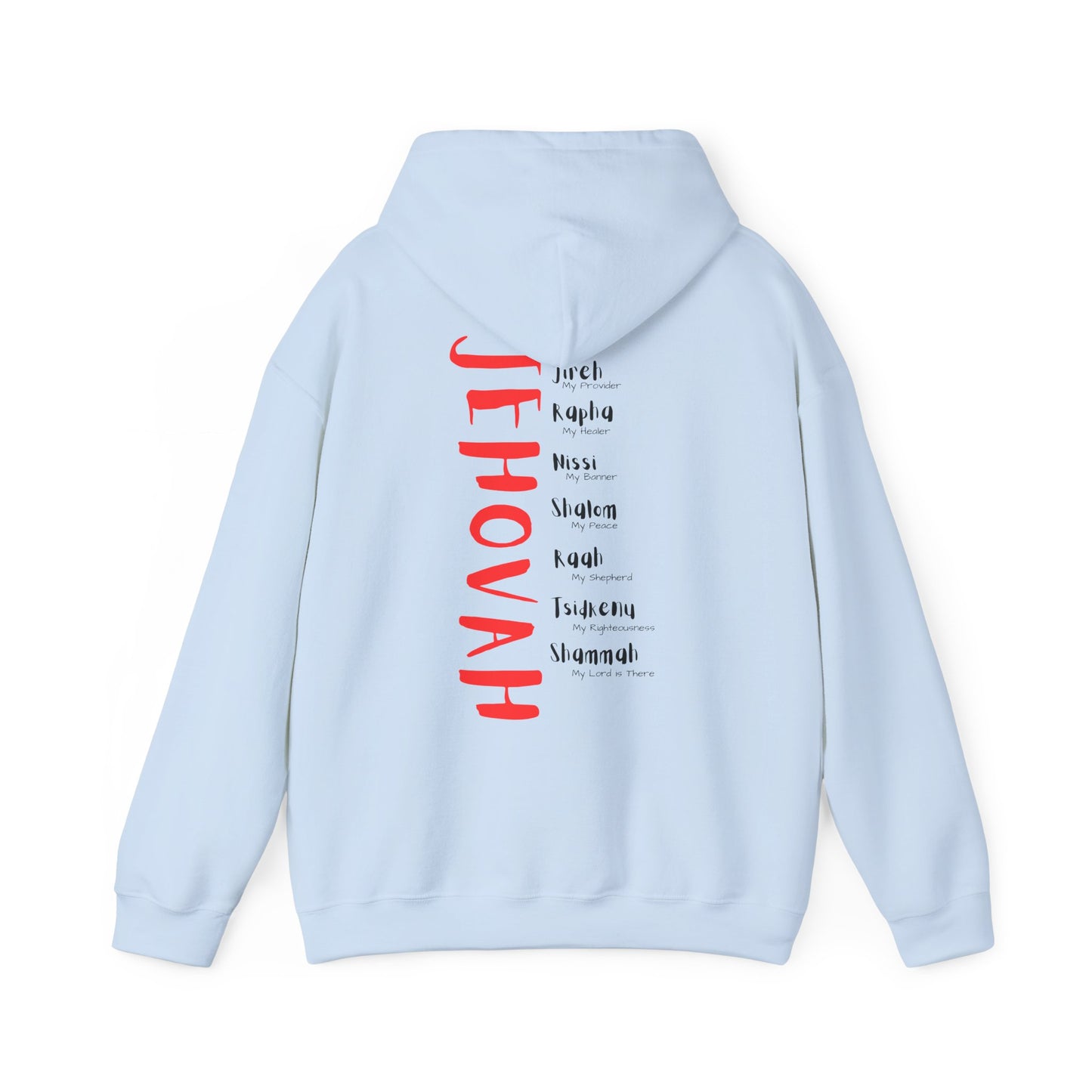 Jehovah Hooded Sweatshirt - Comfort and Spirituality