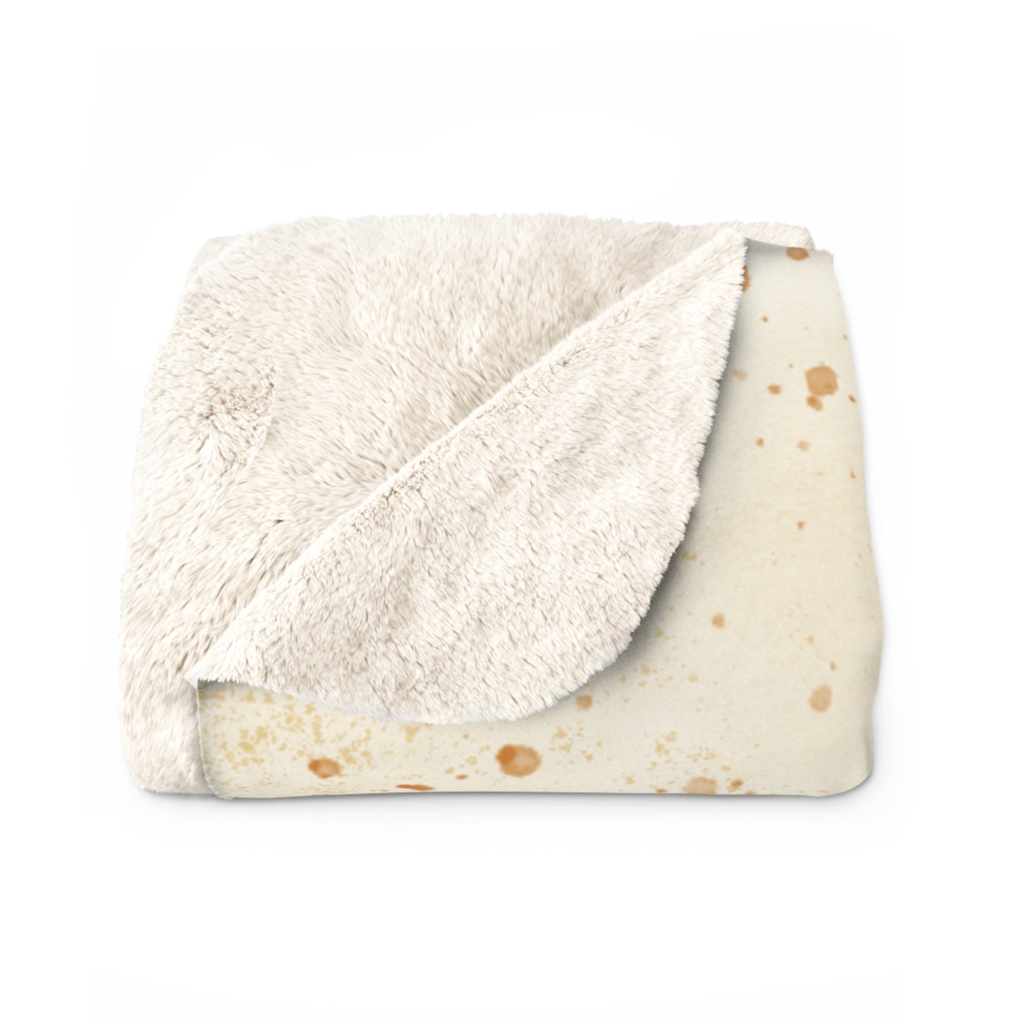 Daisy Sherpa Fleece Blanket