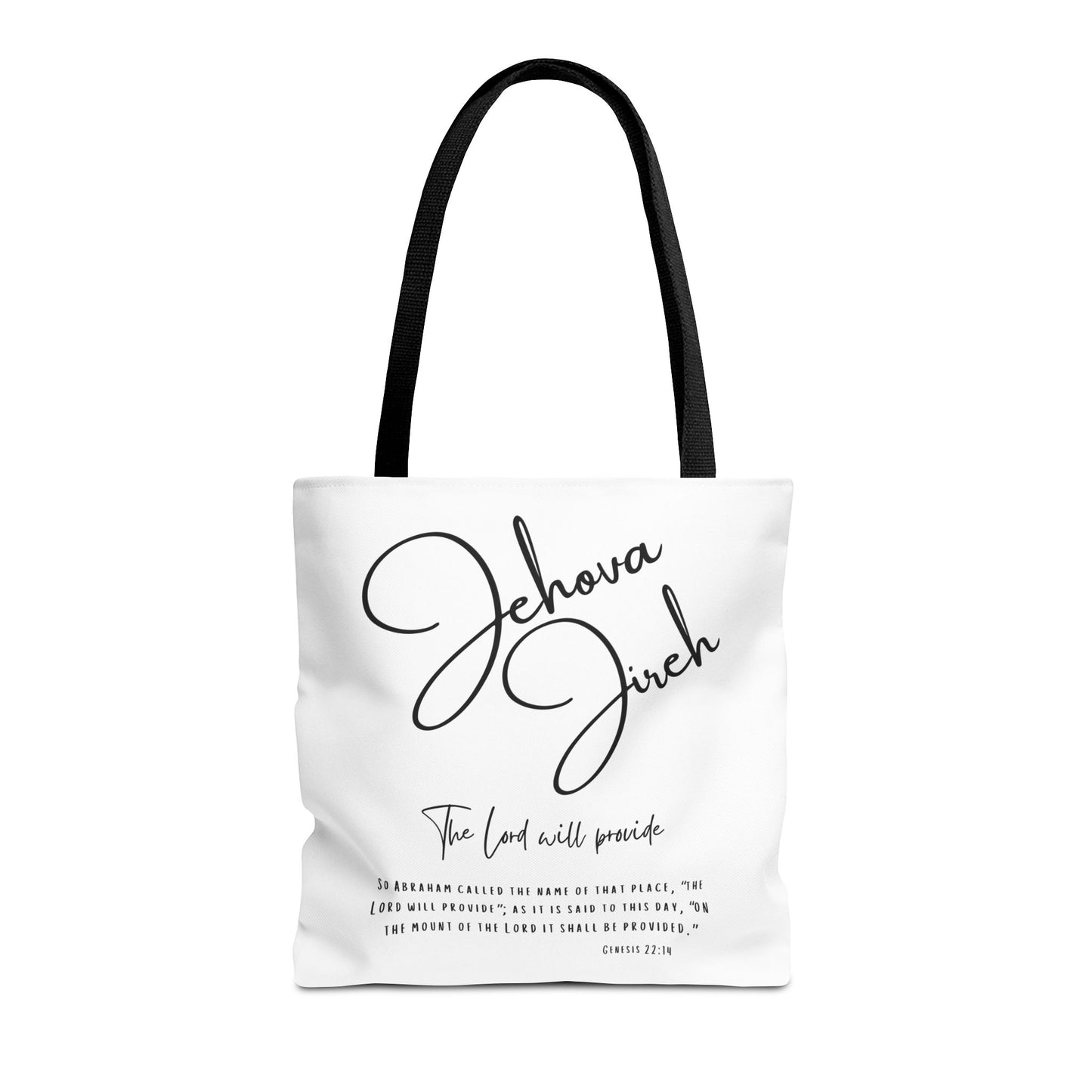 Jehova Jireh Tote Bag