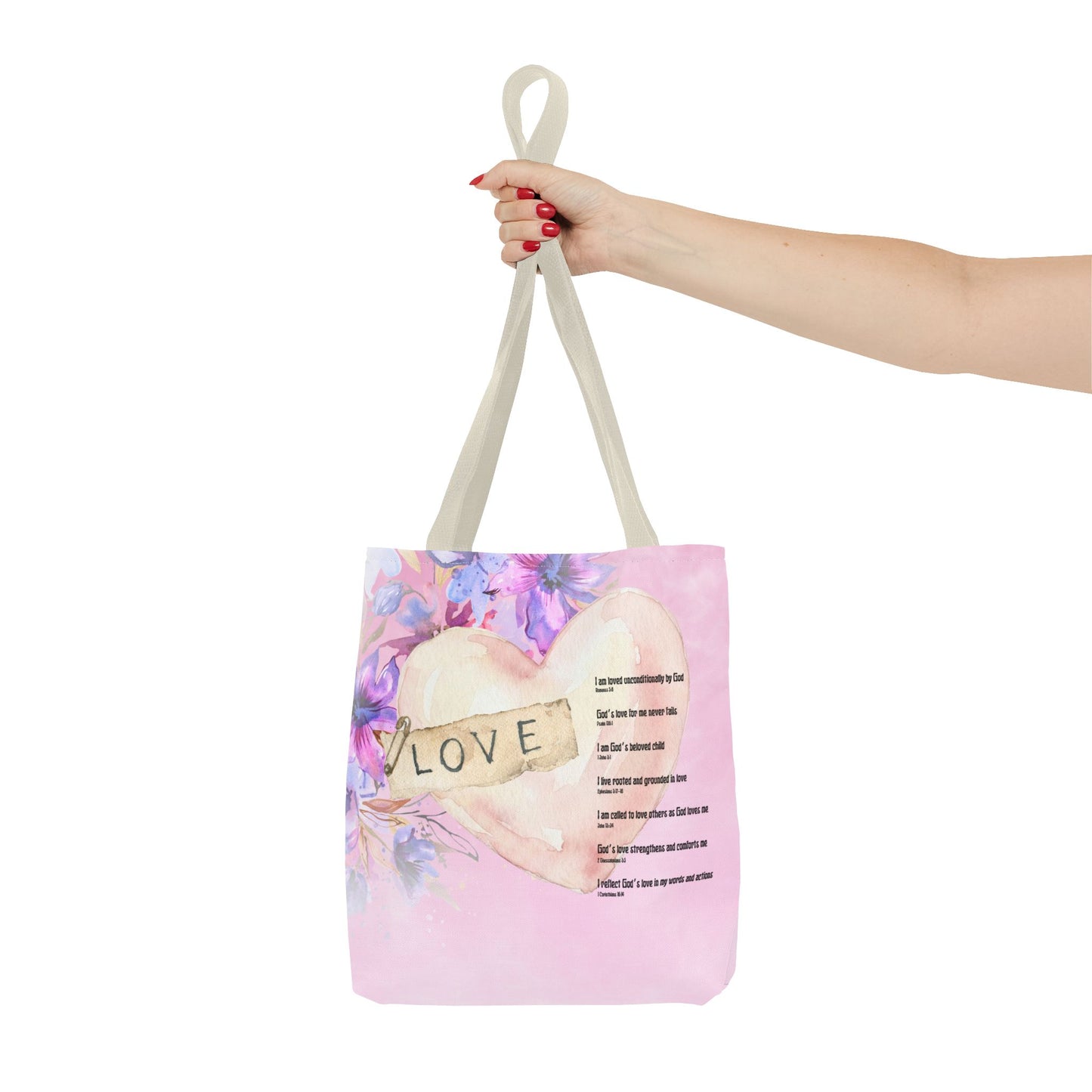 Love Affirmations Tote Bag