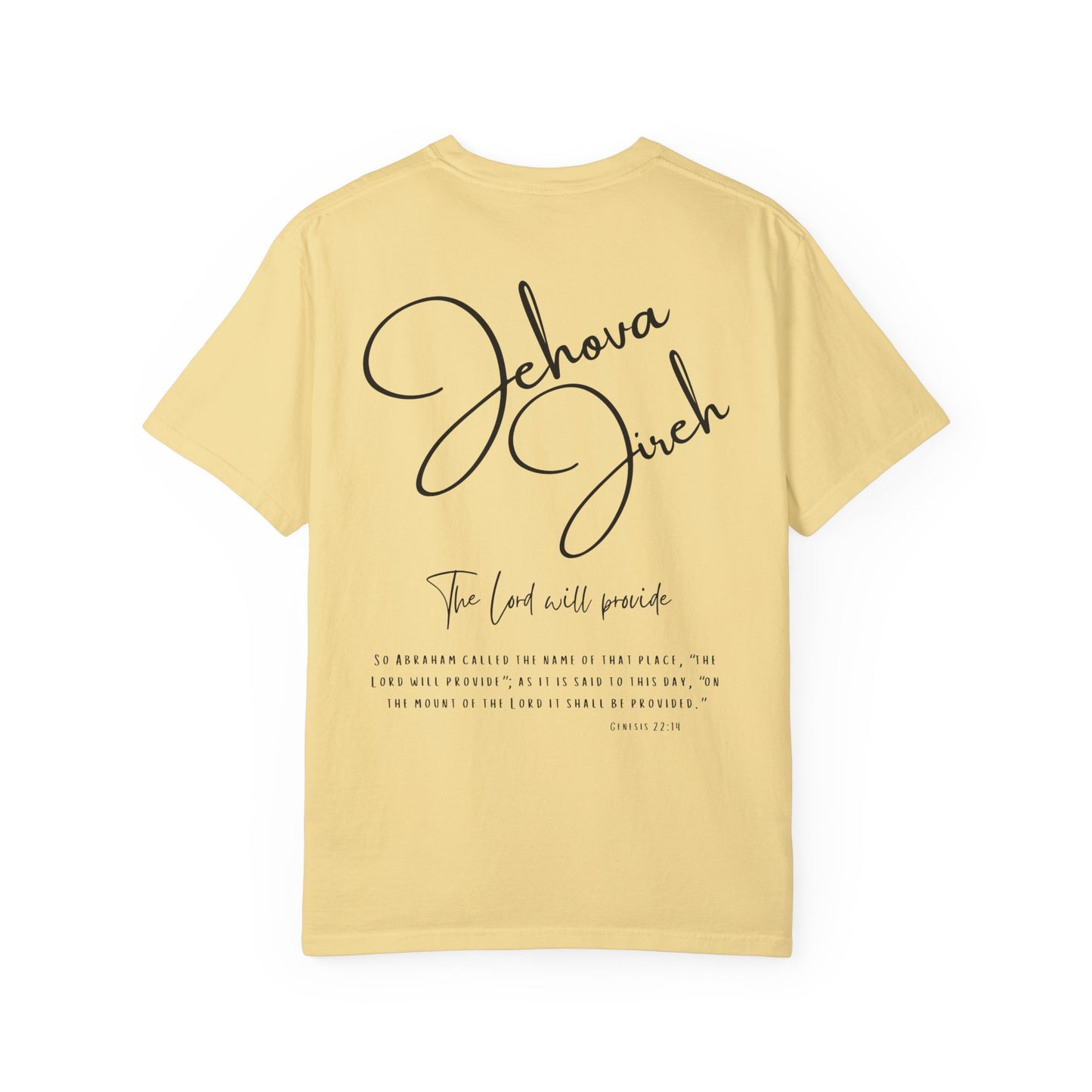 Jehova Jireh T-shirt - Faith Inspired Streetwear