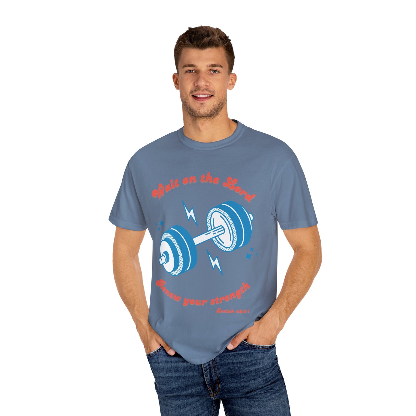 Wait on the Lord Renew your Strength unisex t-shirt