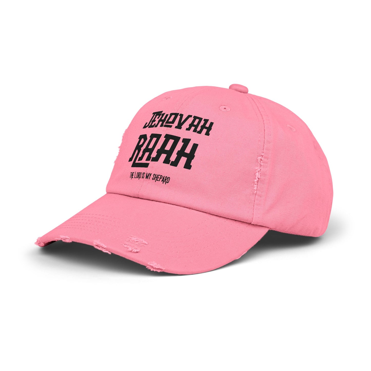 Jehovah Raah Distressed Cap - Vintage