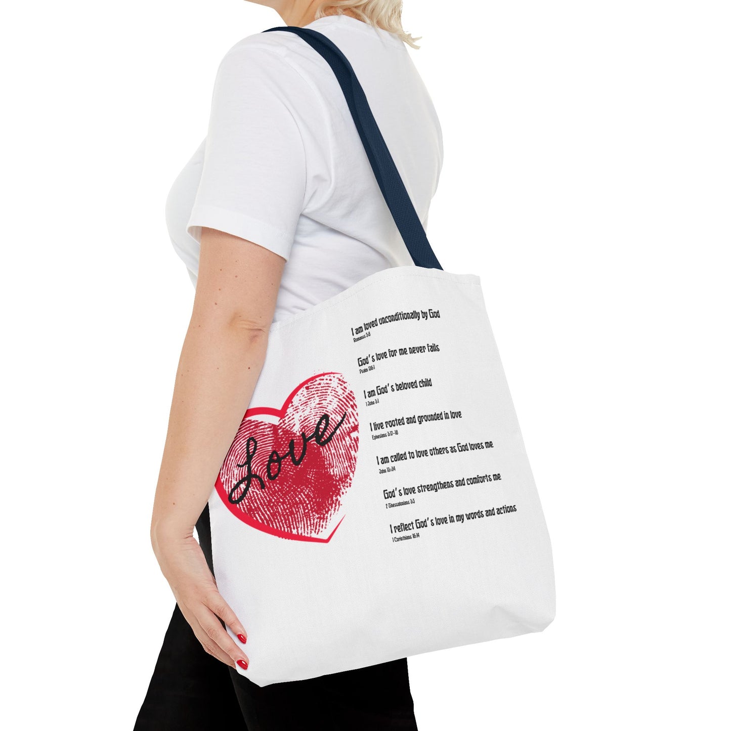 Love Affirmations Tote Bag