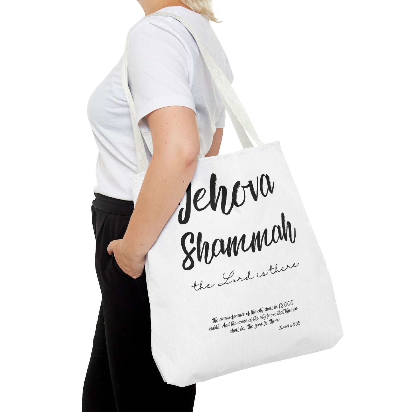 Jehova Shammah Tote Bag