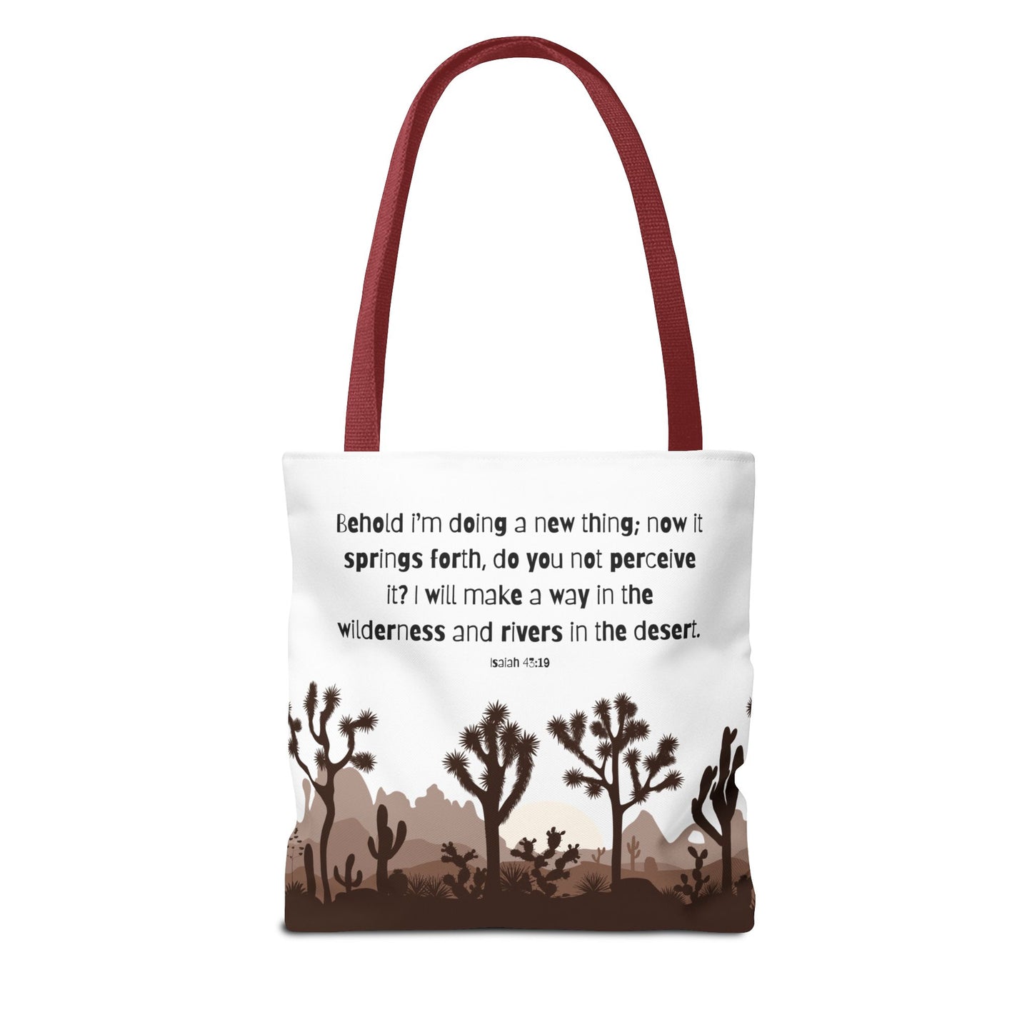 Rivers in the Desert Tote Bag
