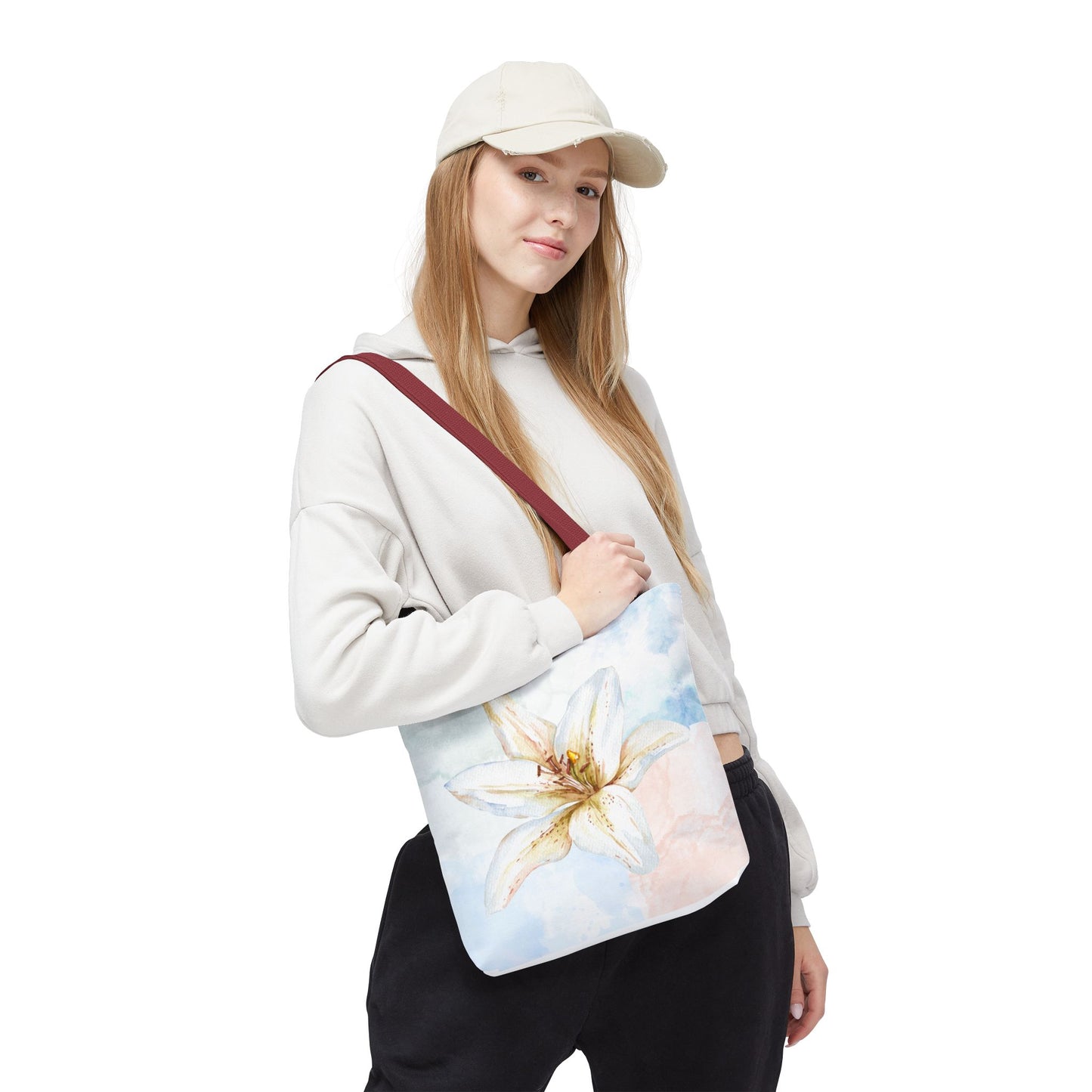White Lily Tote Bag