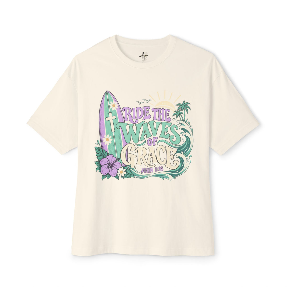 Ride the Waves of Grace Tee