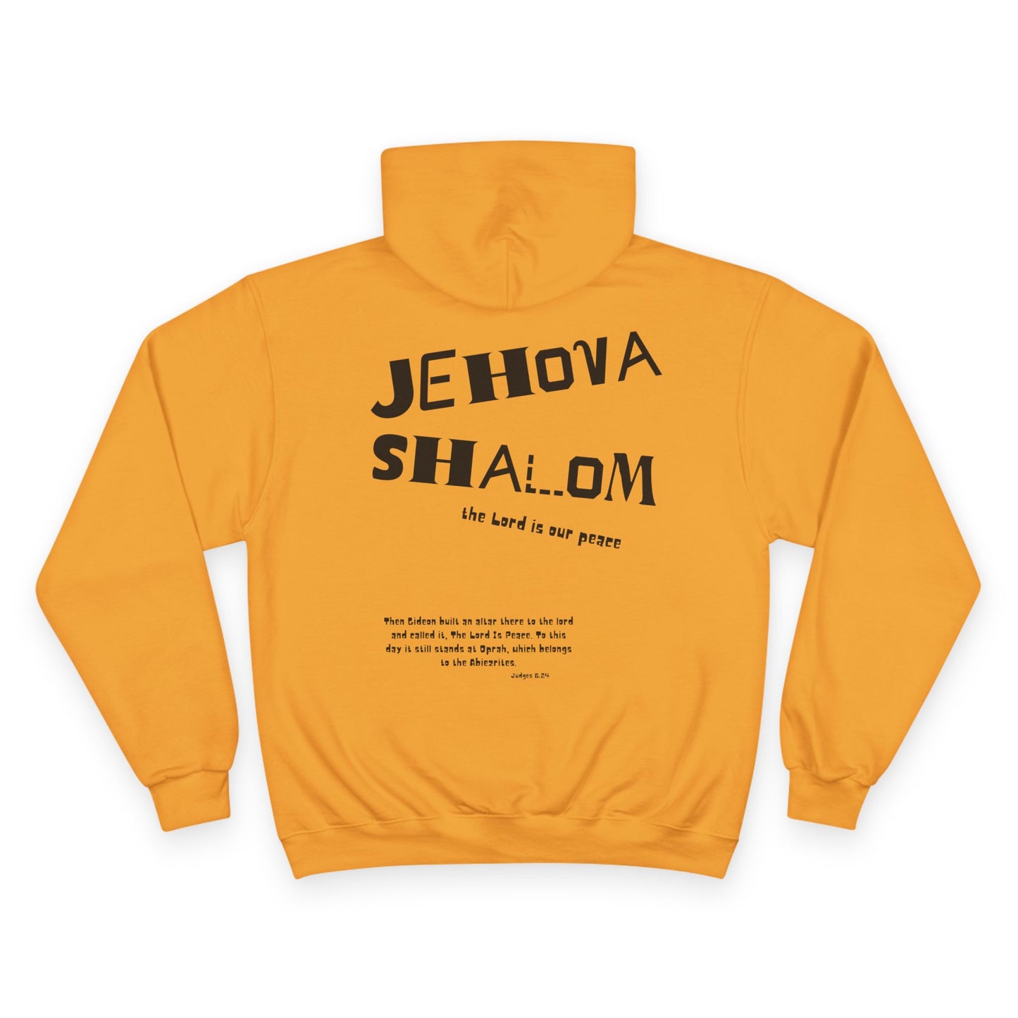 Jehova Shalom Champion Hoodie