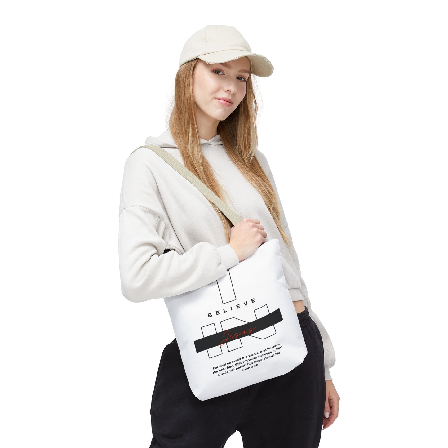 I Believe in Jesus Tote Bag