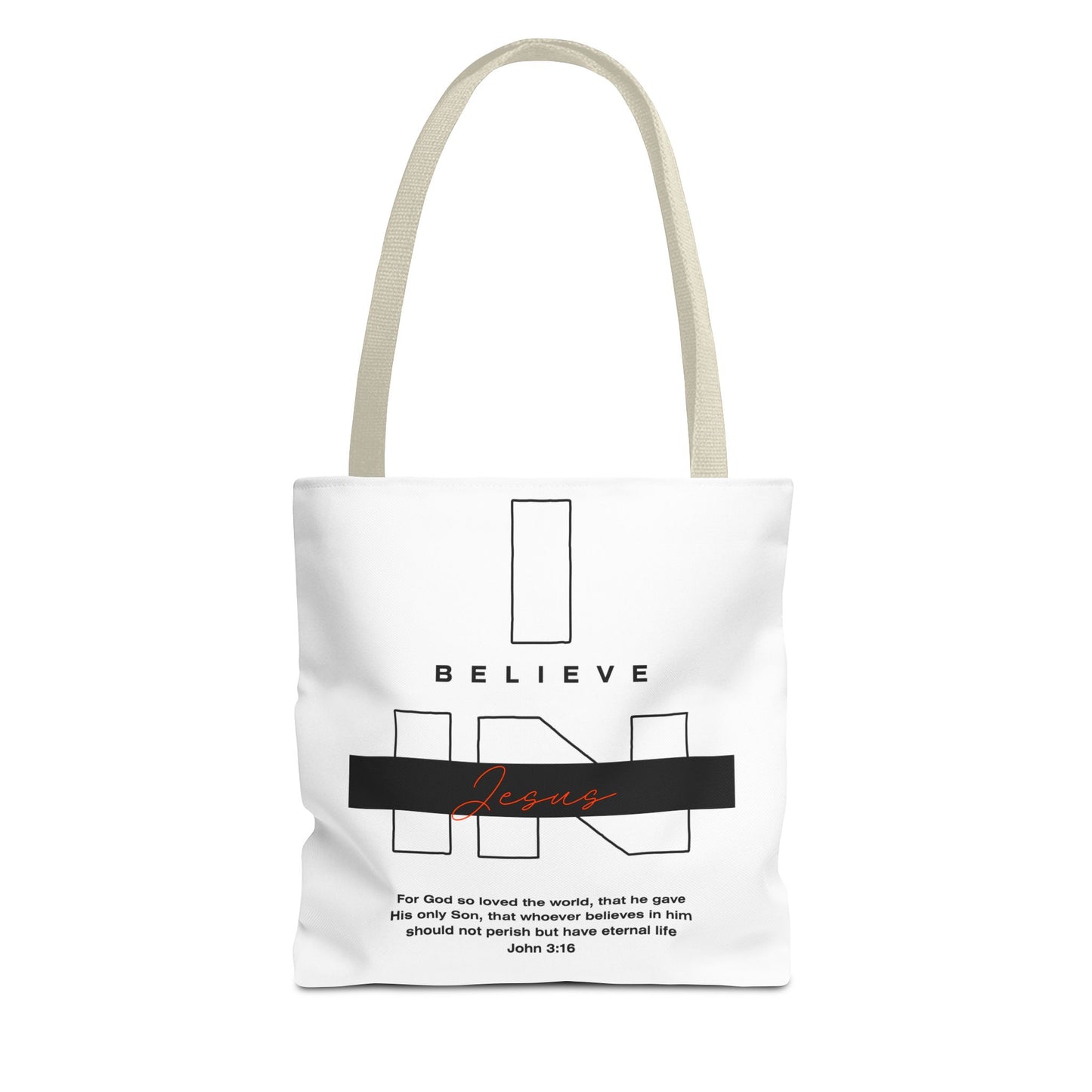 I Believe in Jesus Tote Bag