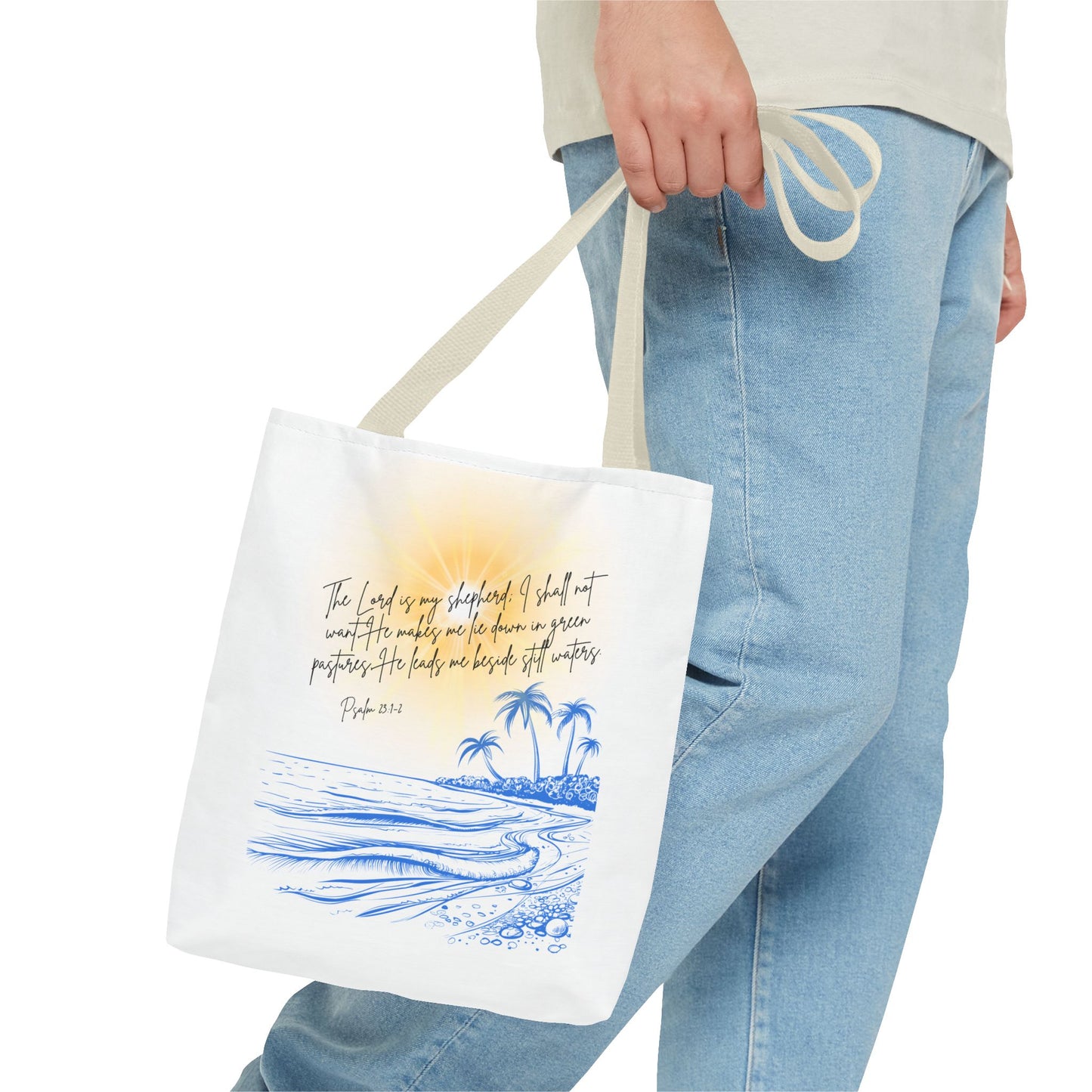 Psalm 23:1 Tote Bag