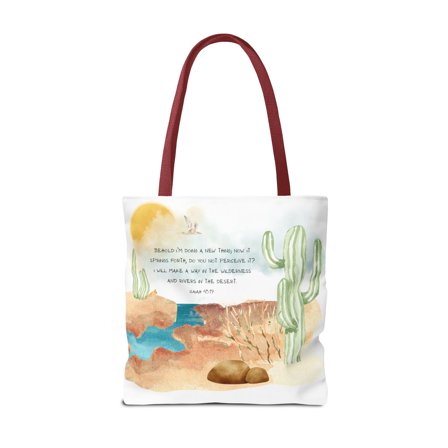 Isaiah 43:19 Tote Bag