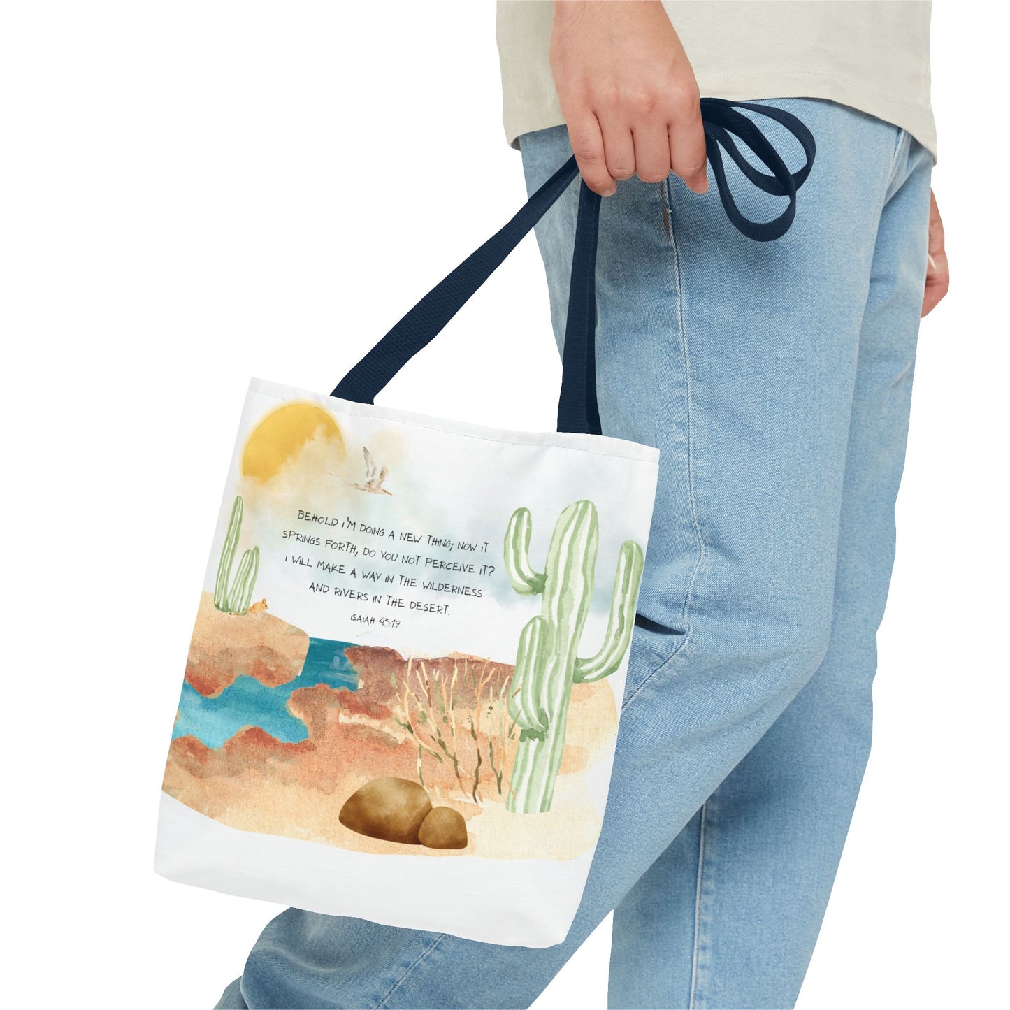 Isaiah 43:19 Tote Bag