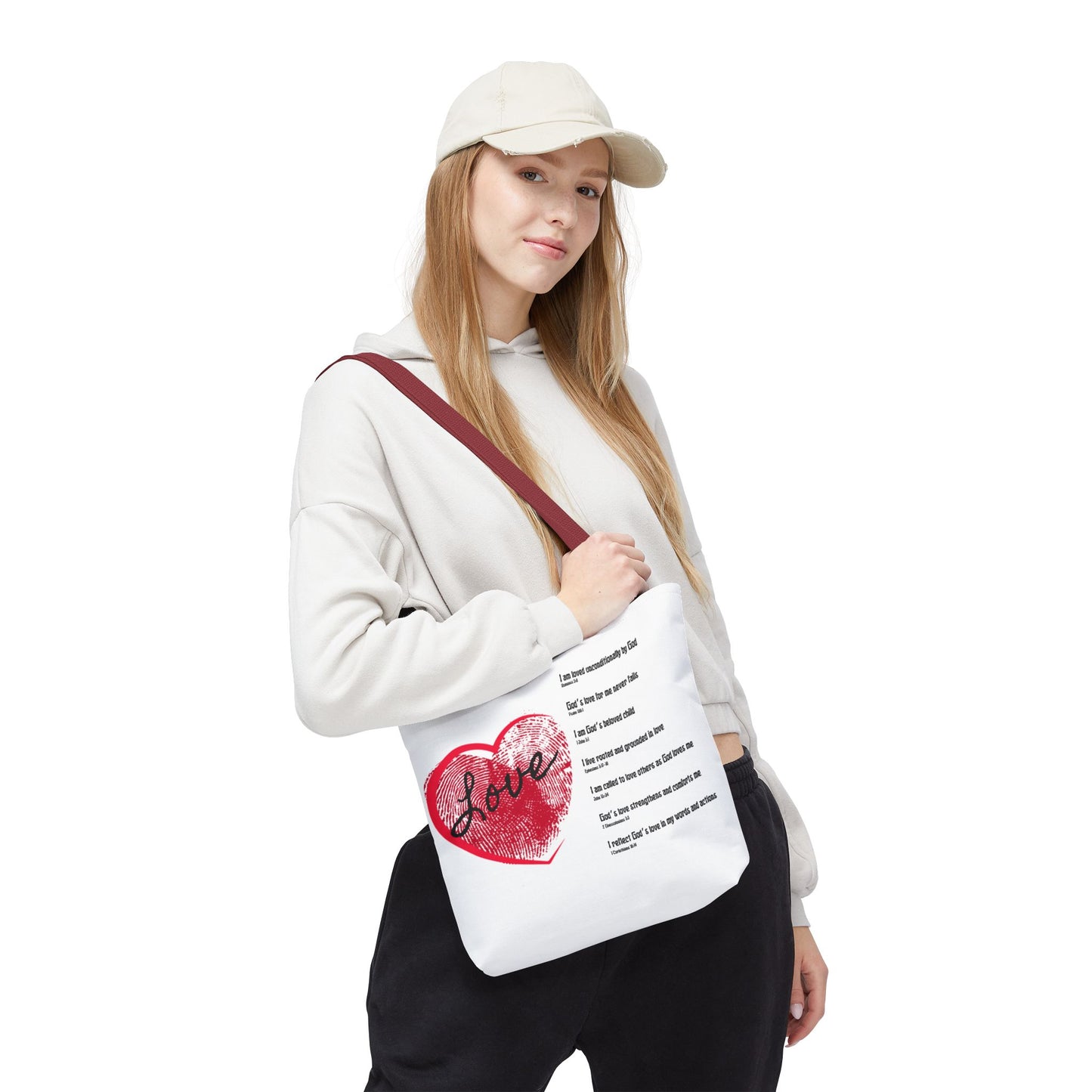 Love Affirmations Tote Bag
