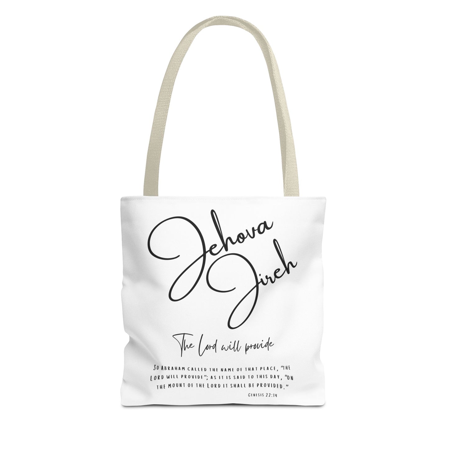 Jehova Jireh Tote Bag