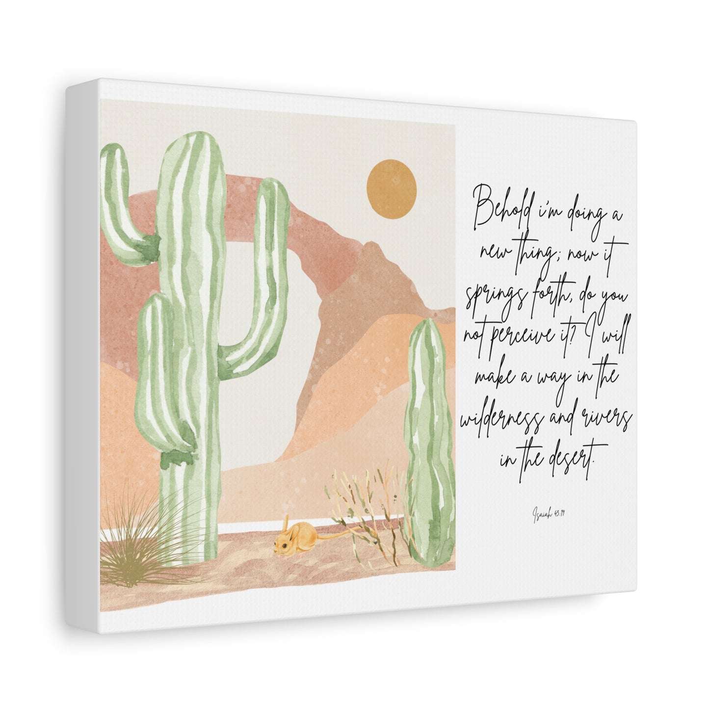 A New thing Canvas Art