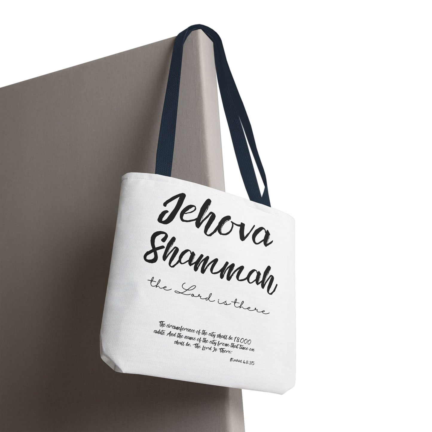 Jehova Shammah Tote Bag