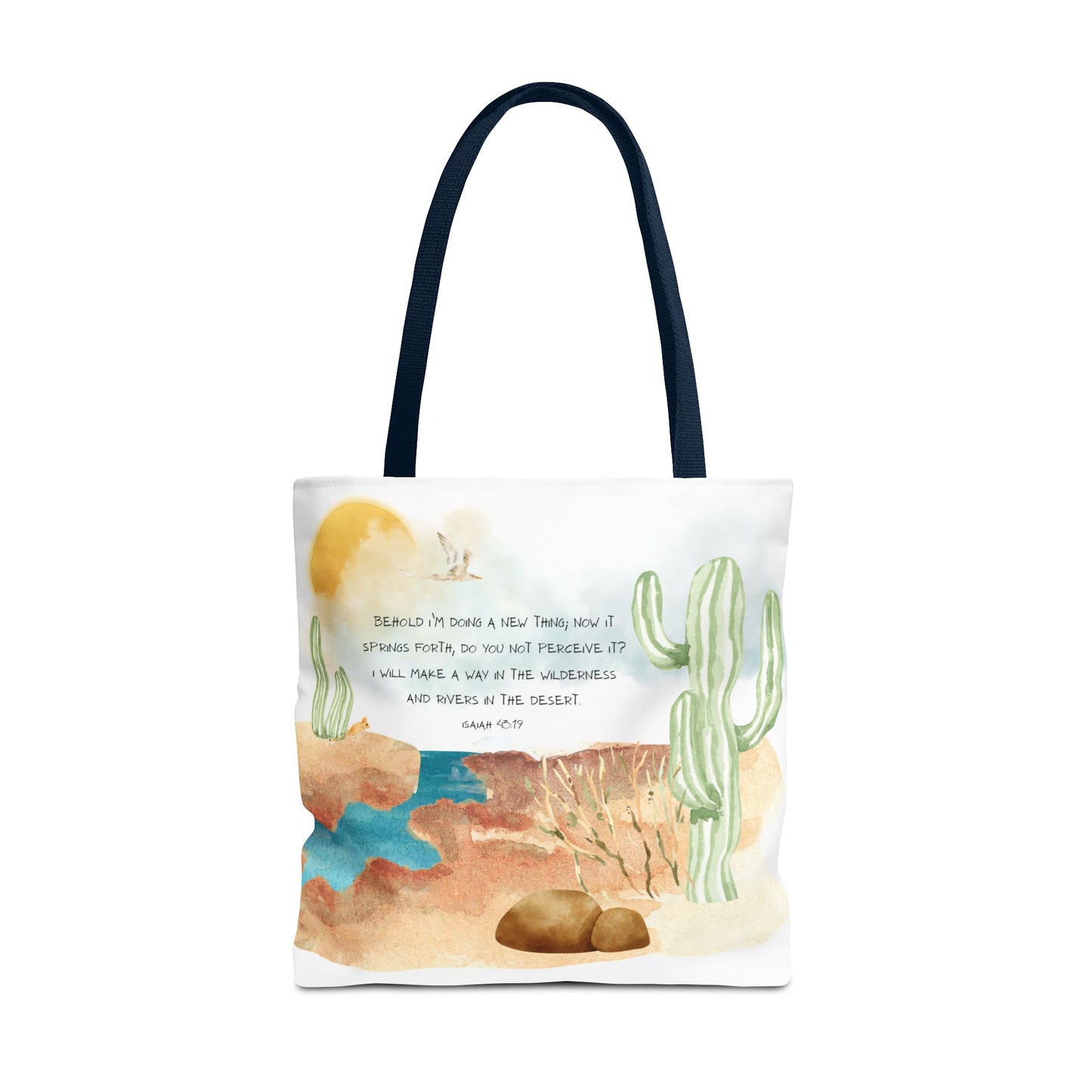 Isaiah 43:19 Tote Bag