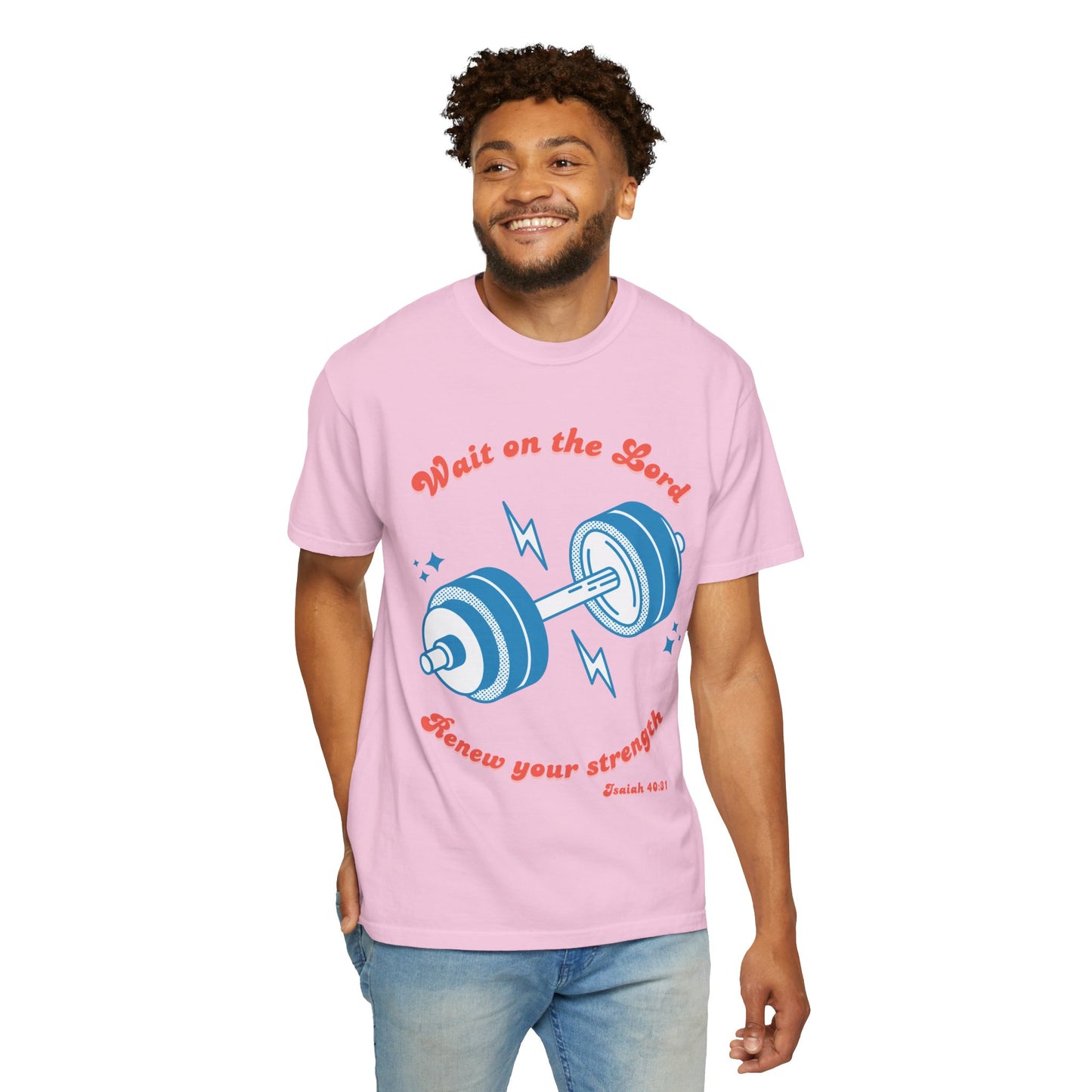 Wait on the Lord Renew your Strength unisex t-shirt