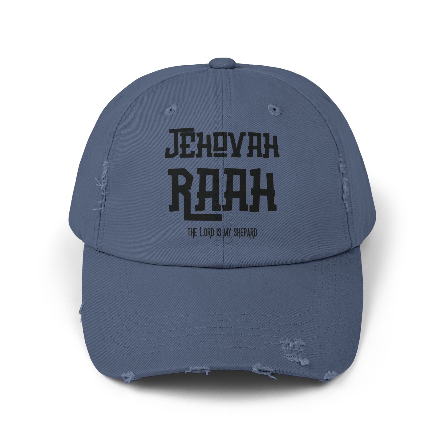 Jehovah Raah Distressed Cap - Vintage
