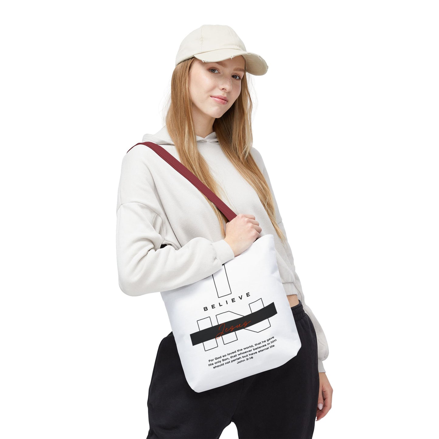 I Believe in Jesus Tote Bag