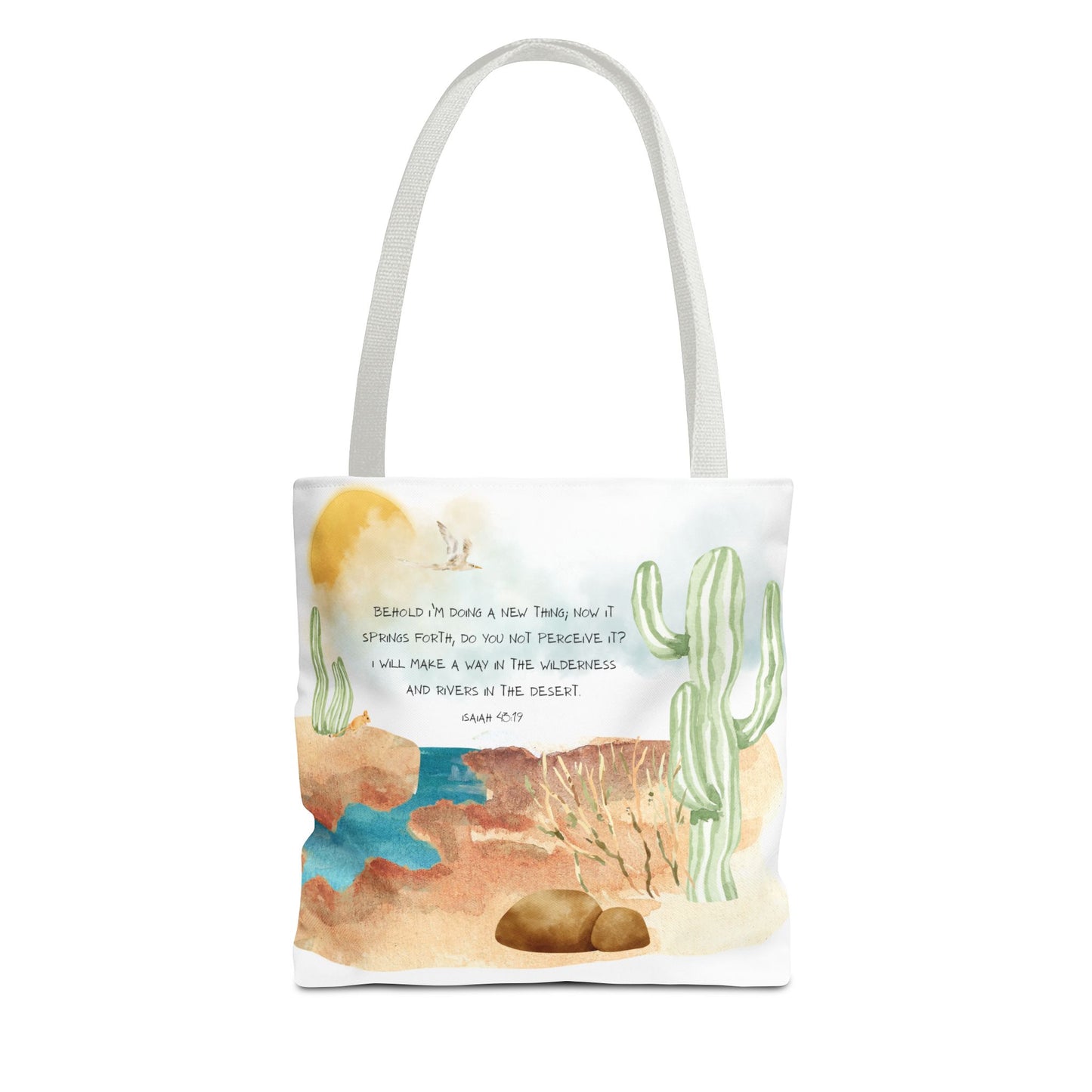 Isaiah 43:19 Tote Bag