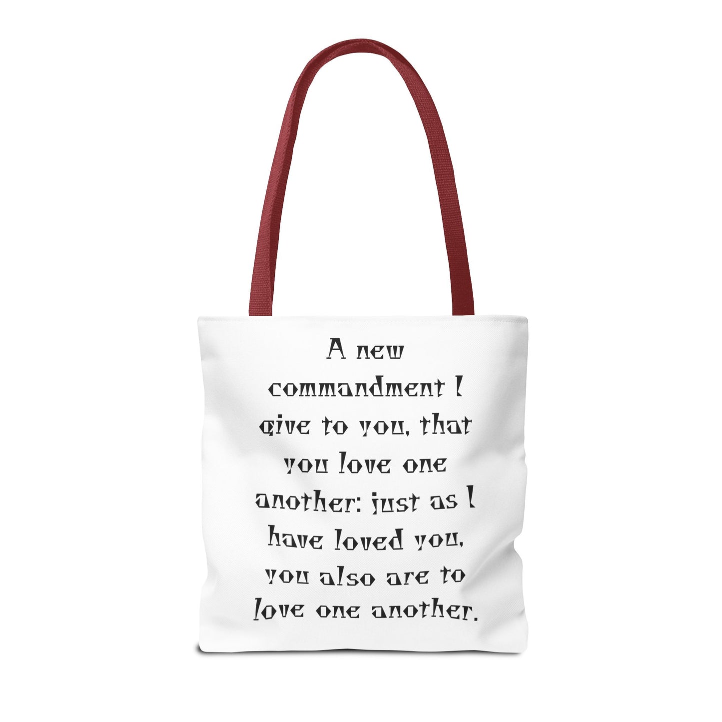 John 13:34 Tote Bag