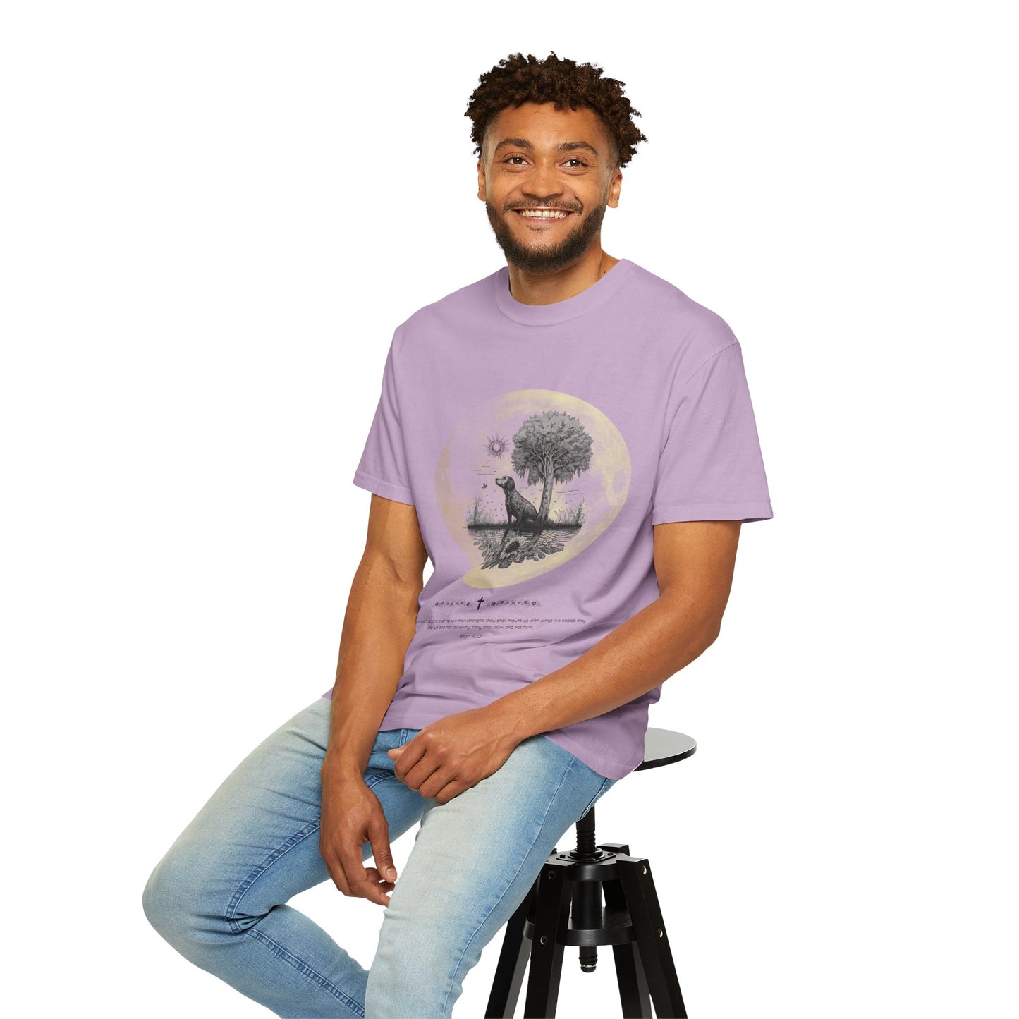 Wait on the Lord unisex t-shirt
