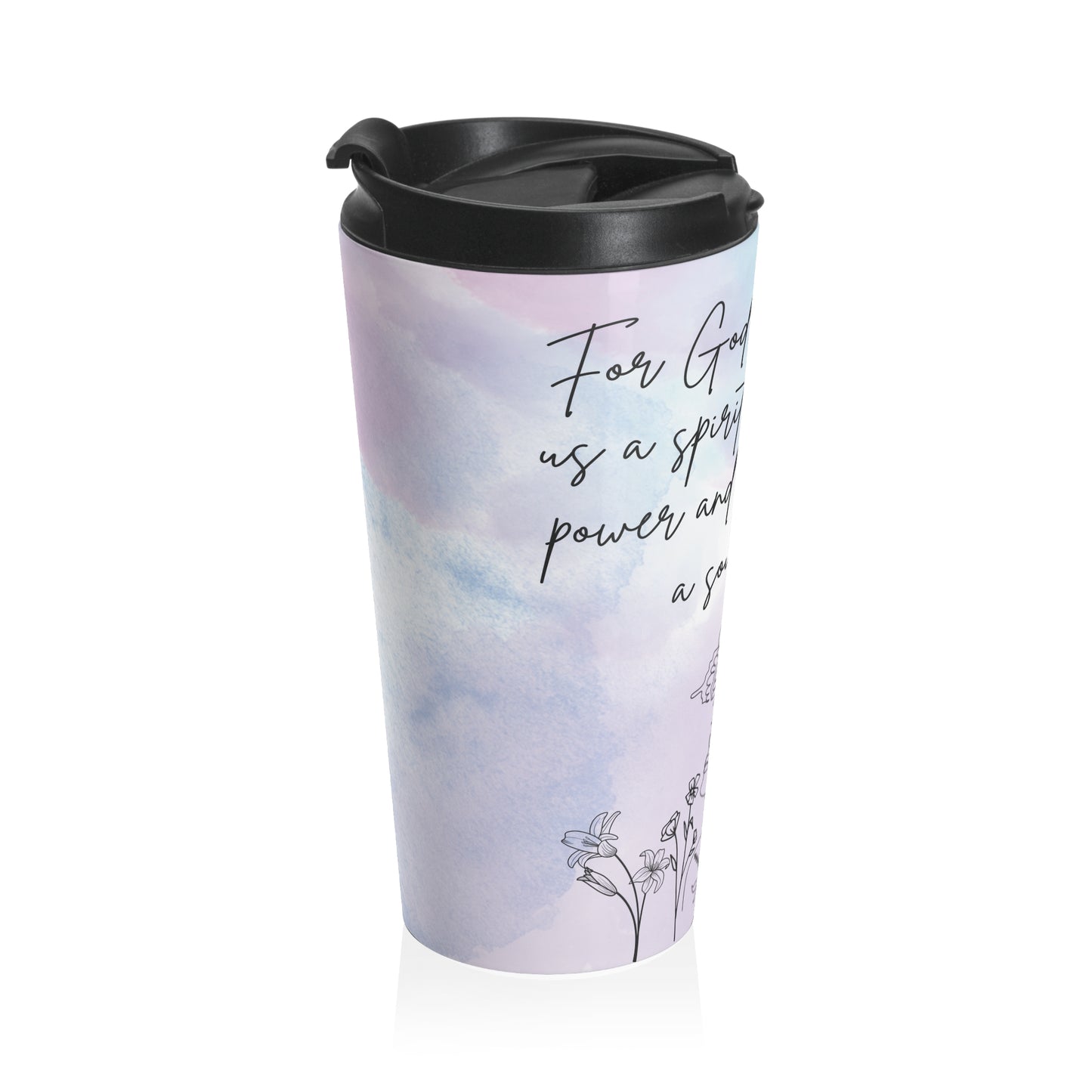 Sound Mind Stainless Steel Travel Mug