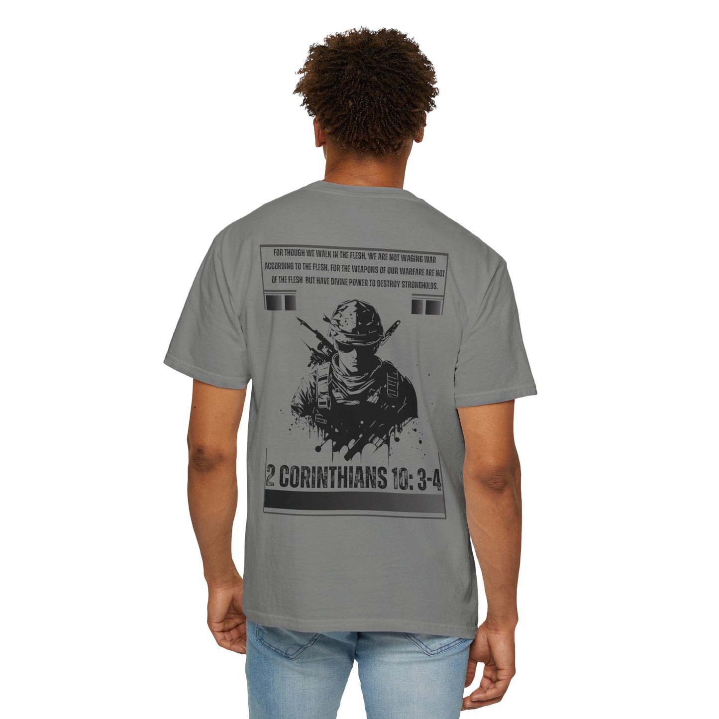 2 Corinthians 10:3-4 - Faith Inspired Streetwear