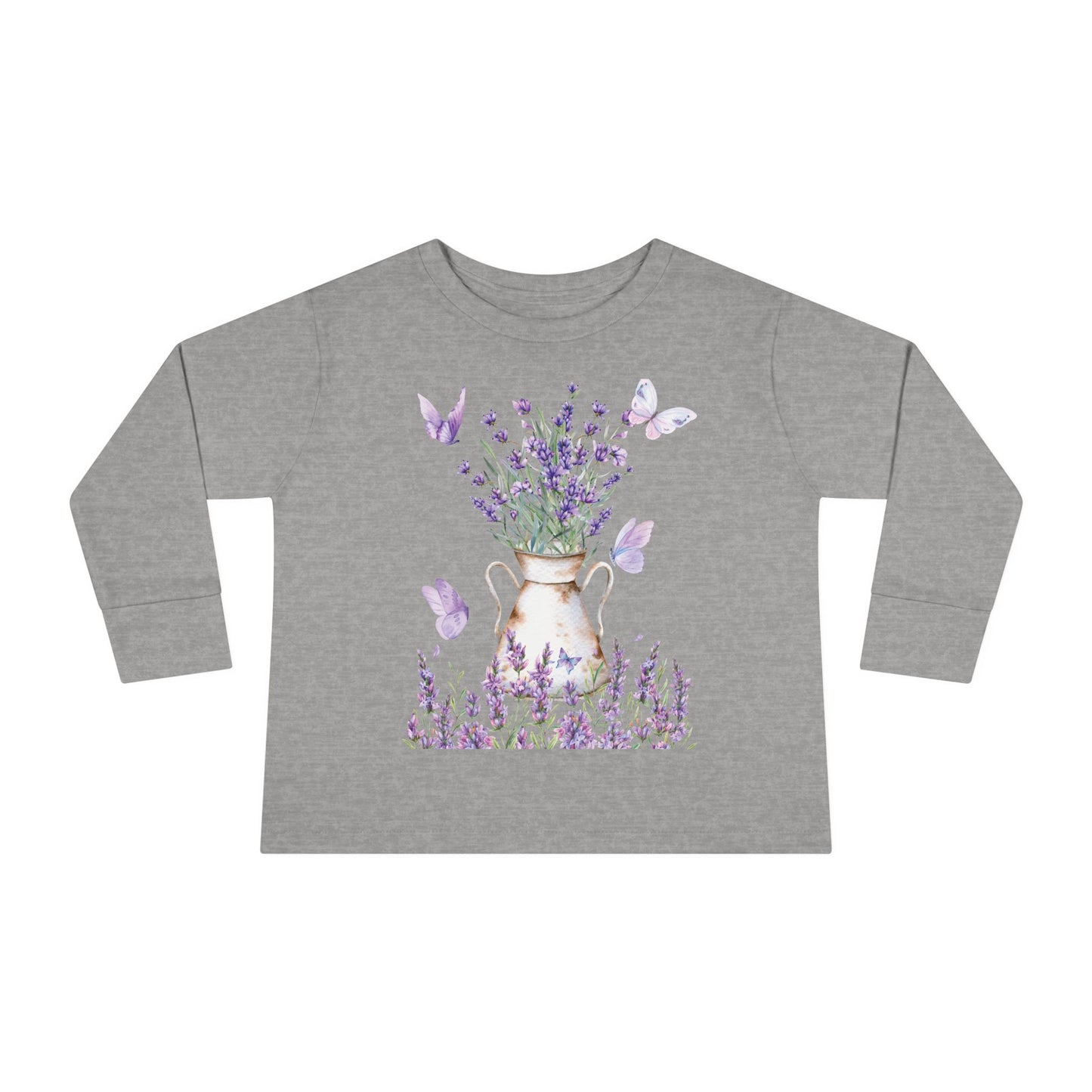 Lilacs Toddler Long Sleeve Tee