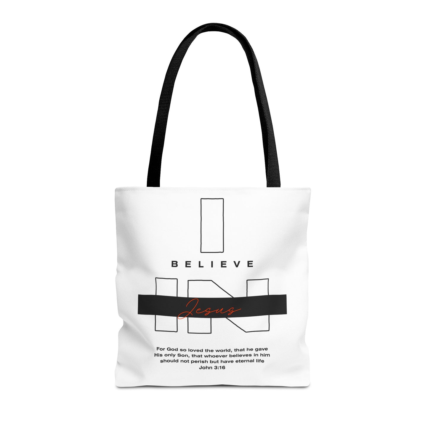 I Believe in Jesus Tote Bag