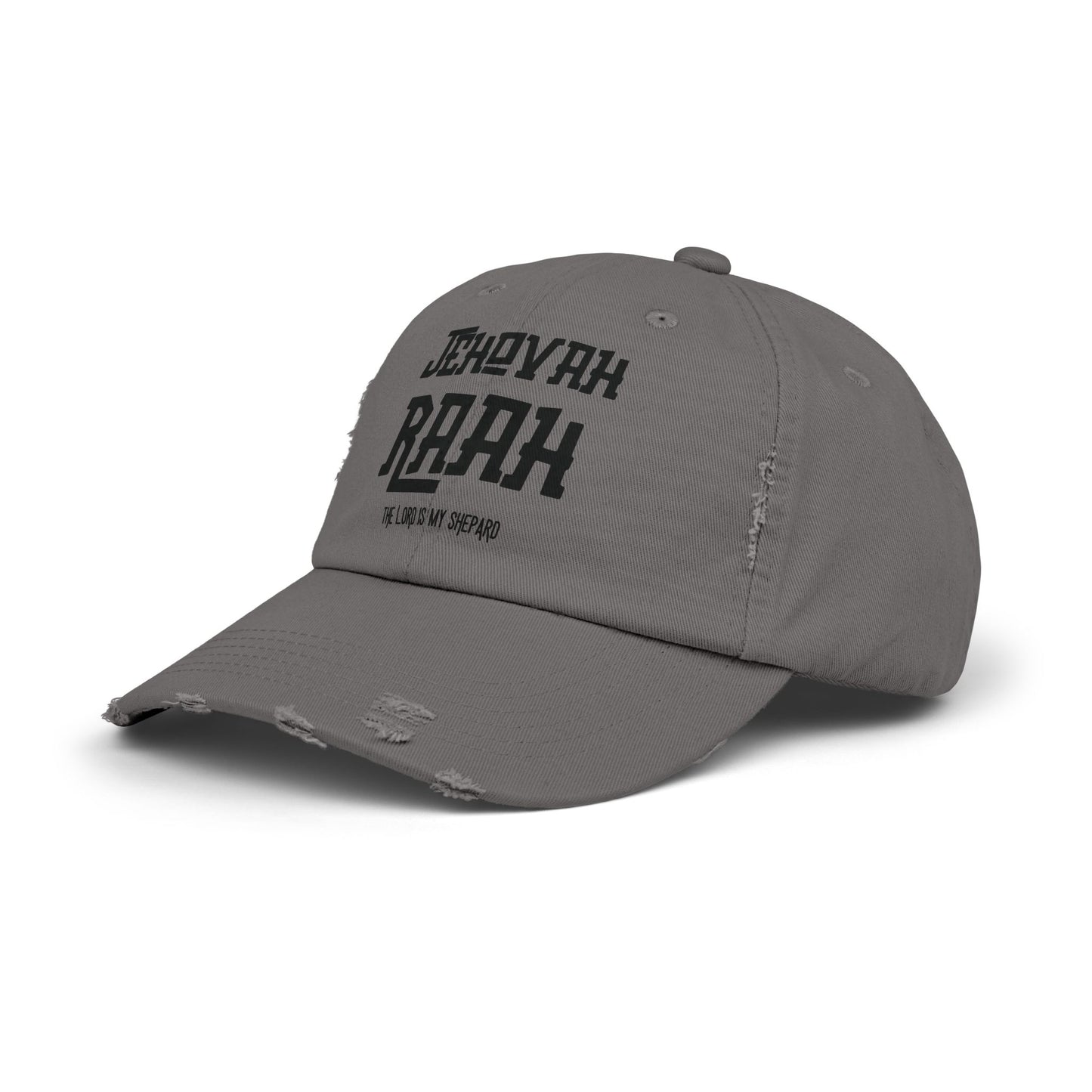 Jehovah Raah Distressed Cap - Vintage
