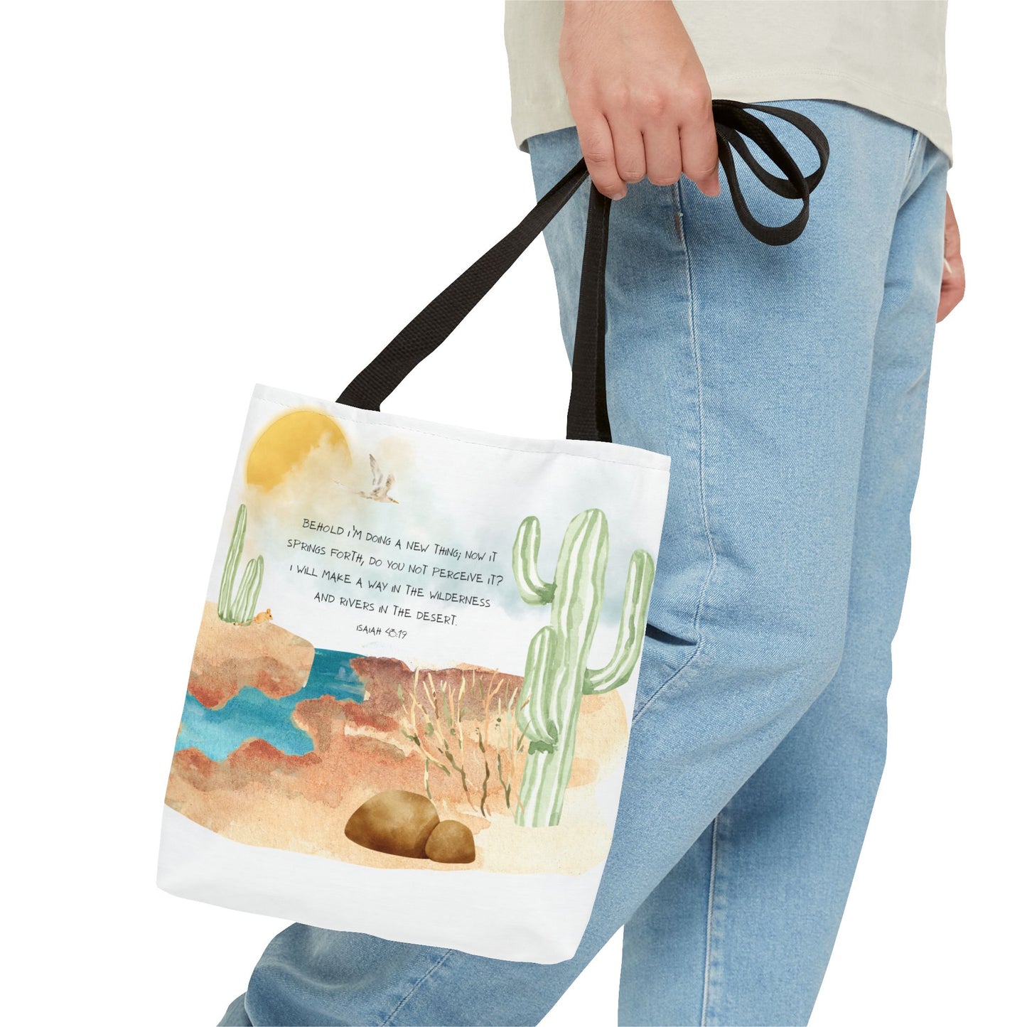 Isaiah 43:19 Tote Bag