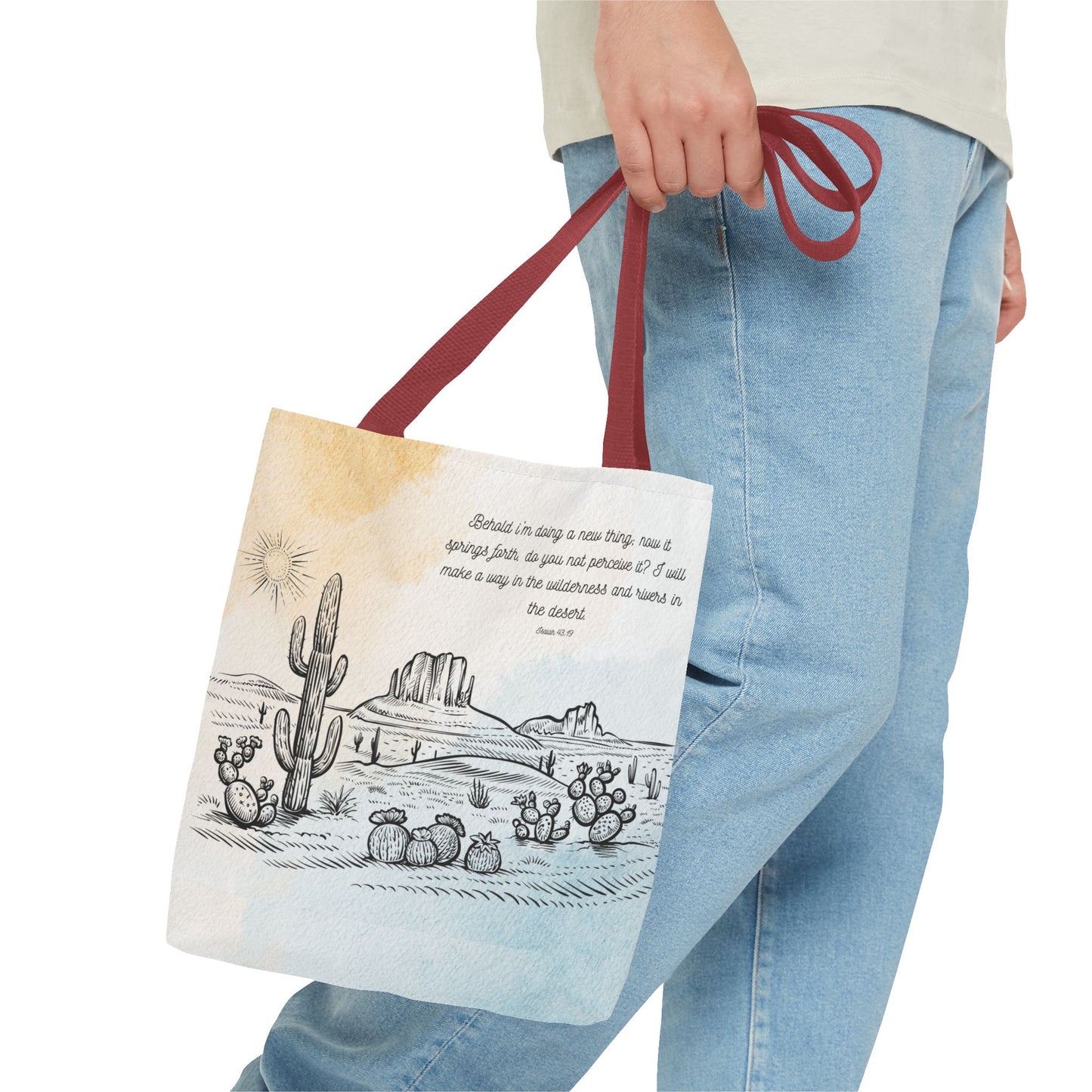 Behold I’m doing a New Thing Tote Bag