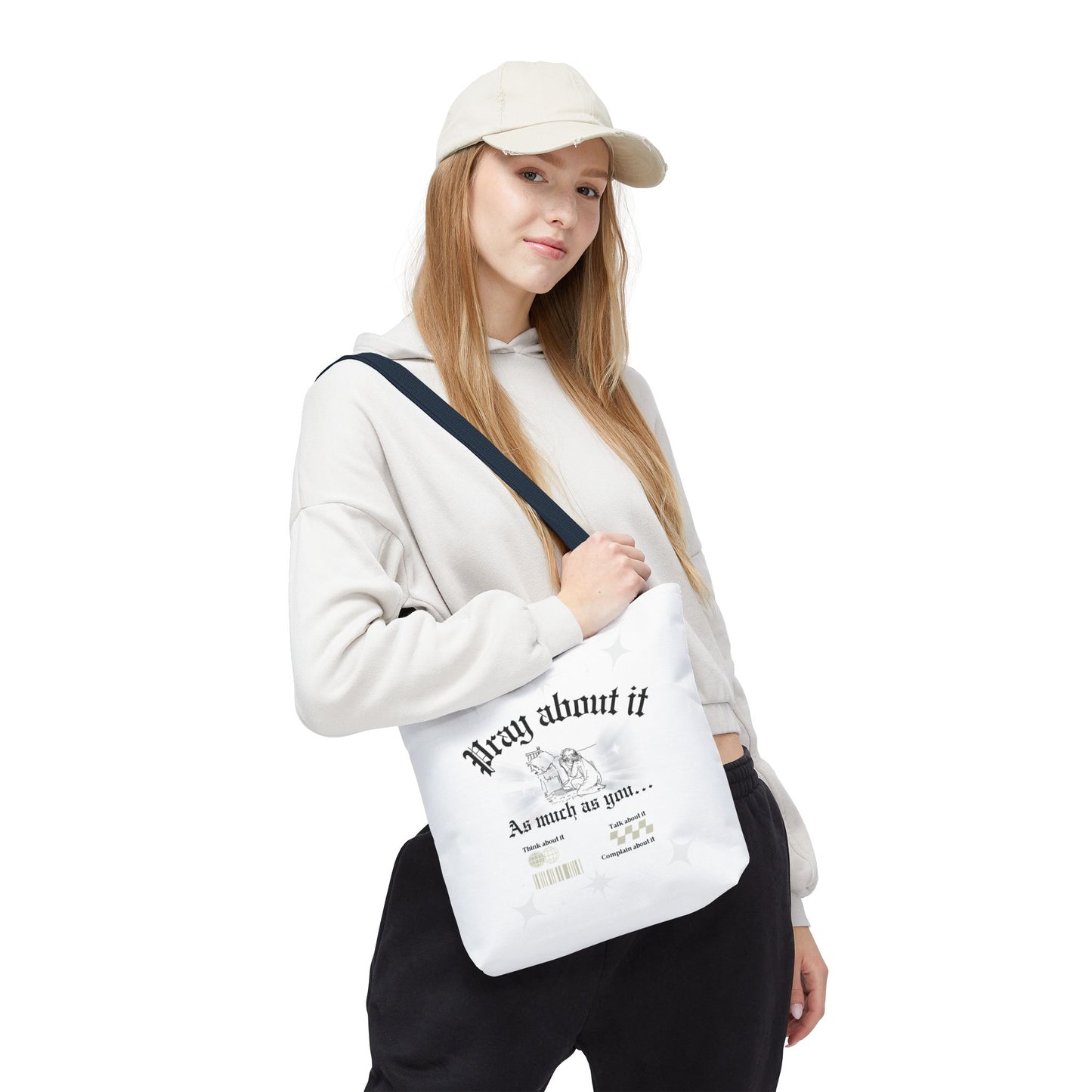 Pray about it Tote Bag