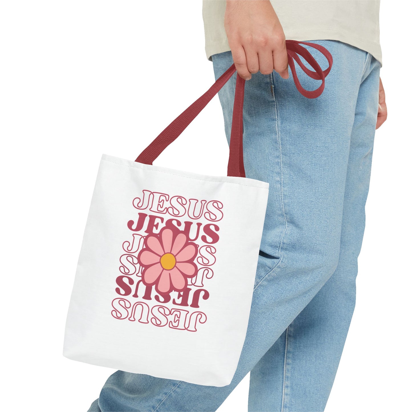 Jesus, Jesus, Jesus Tote Bag