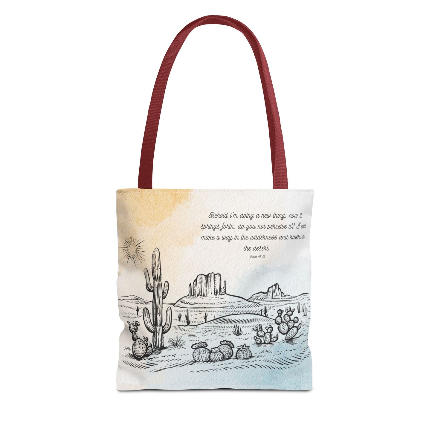 Behold I’m doing a New Thing Tote Bag