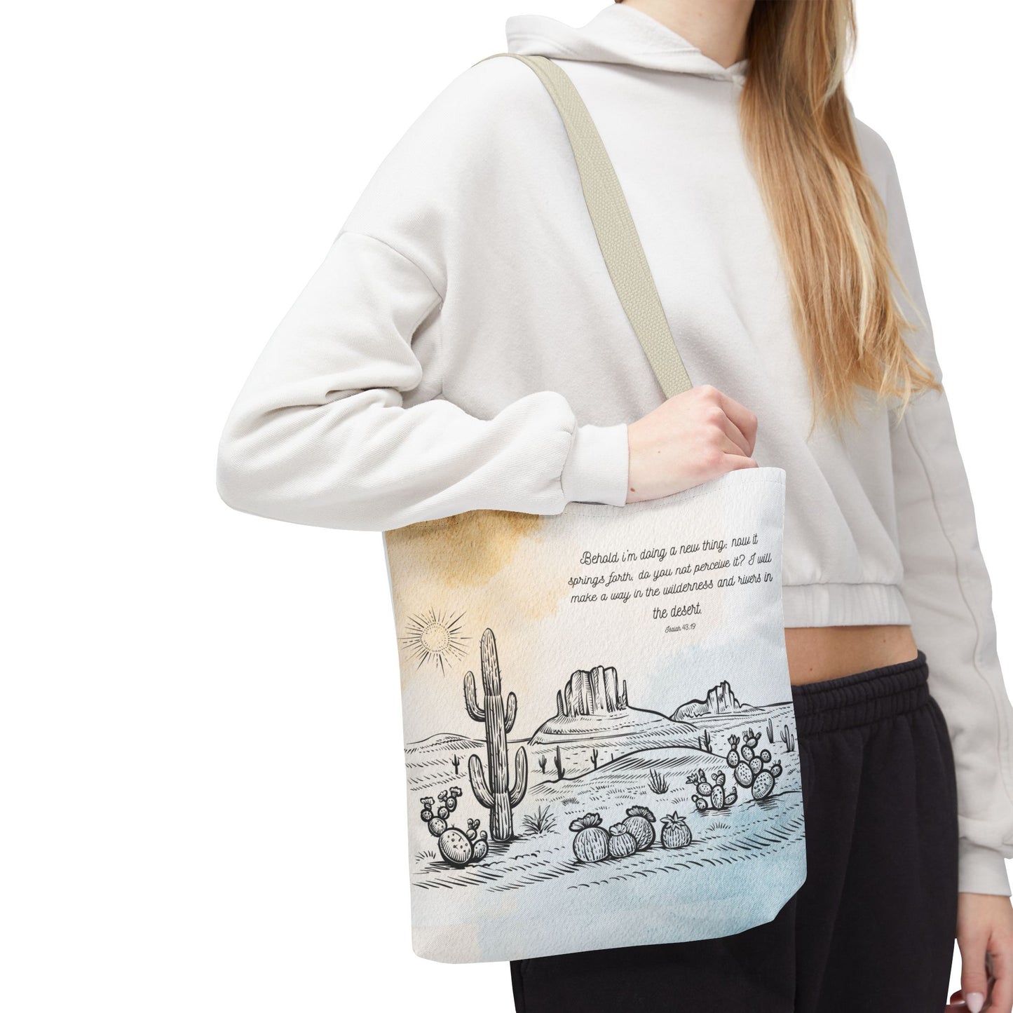 Behold I’m doing a New Thing Tote Bag