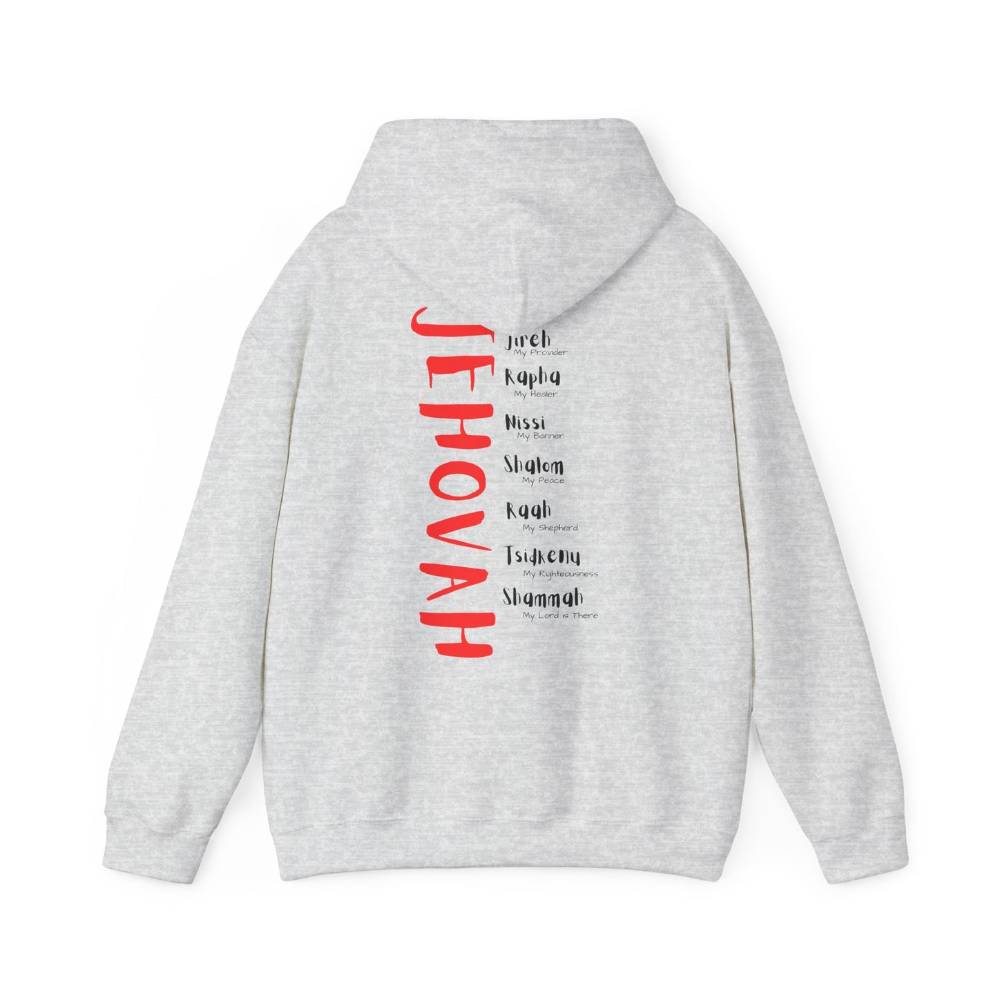 Jehovah Hooded Sweatshirt - Comfort and Spirituality
