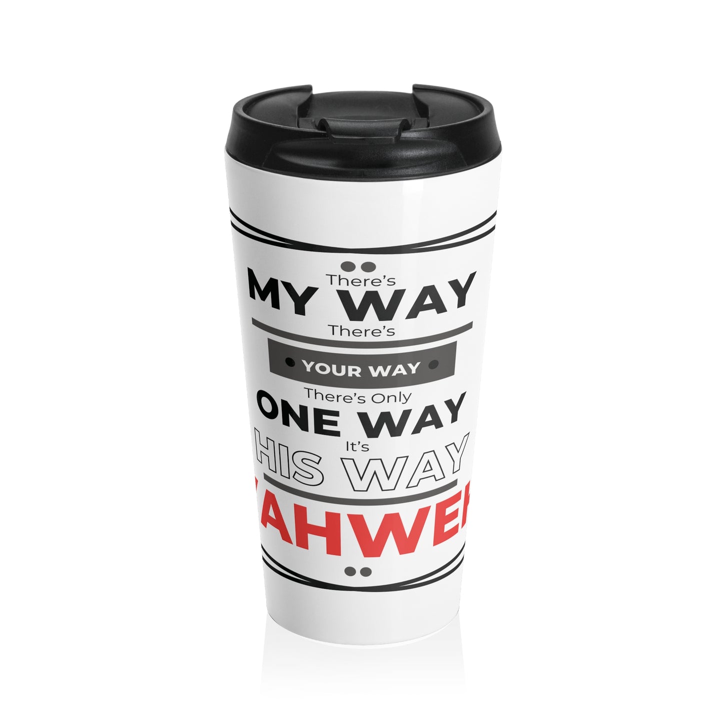 Yahweh Stainless Steel Travel Mug