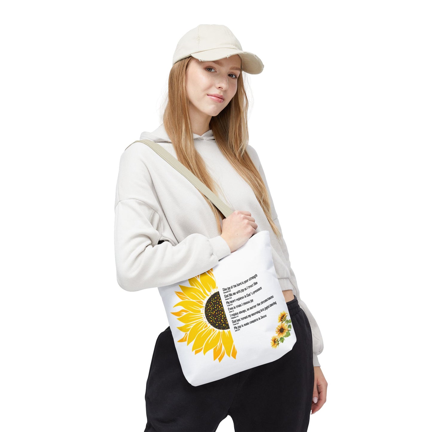Joy Affirmations Tote Bag