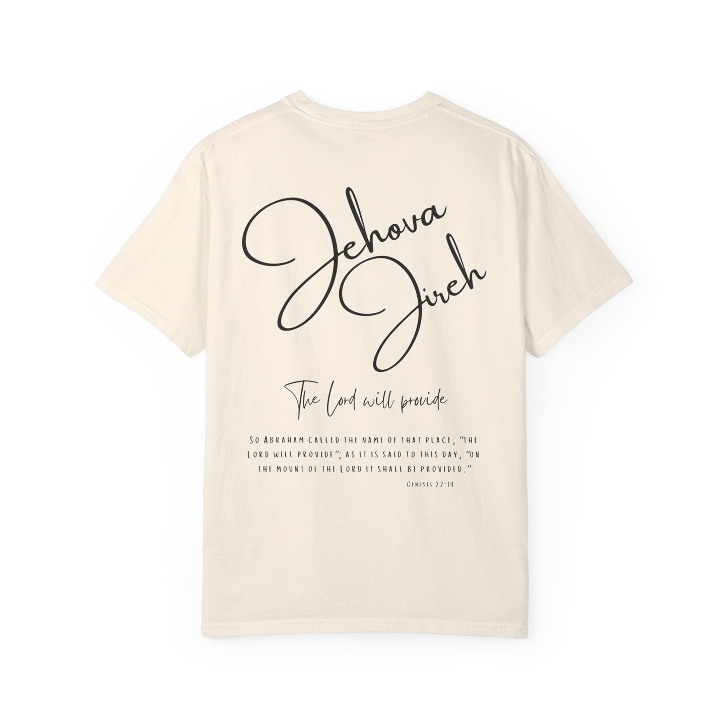 Jehova Jireh T-shirt - Faith Inspired Streetwear