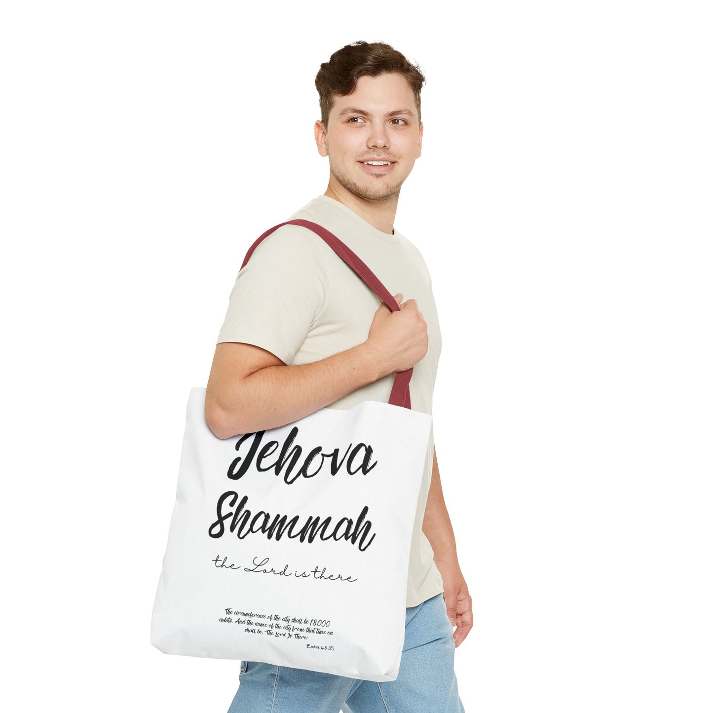 Jehova Shammah Tote Bag