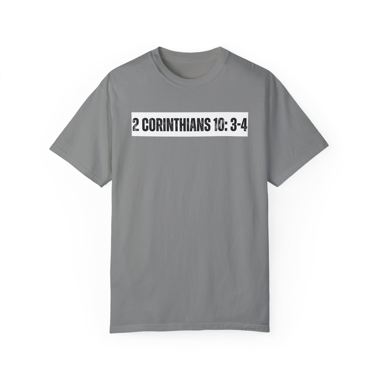 2 Corinthians 10:3-4 - Faith Inspired Streetwear