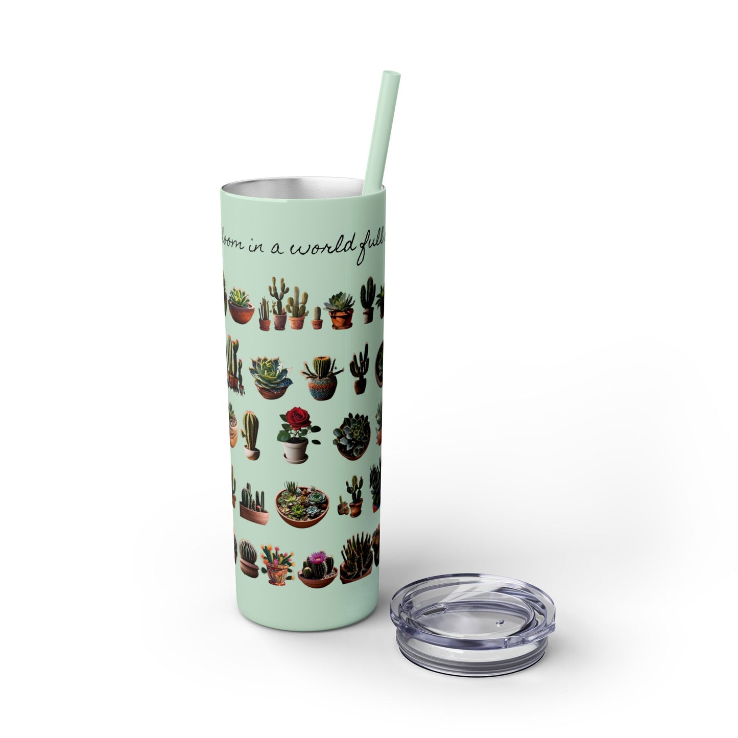 Dare to Bloom Tumbler Cup
